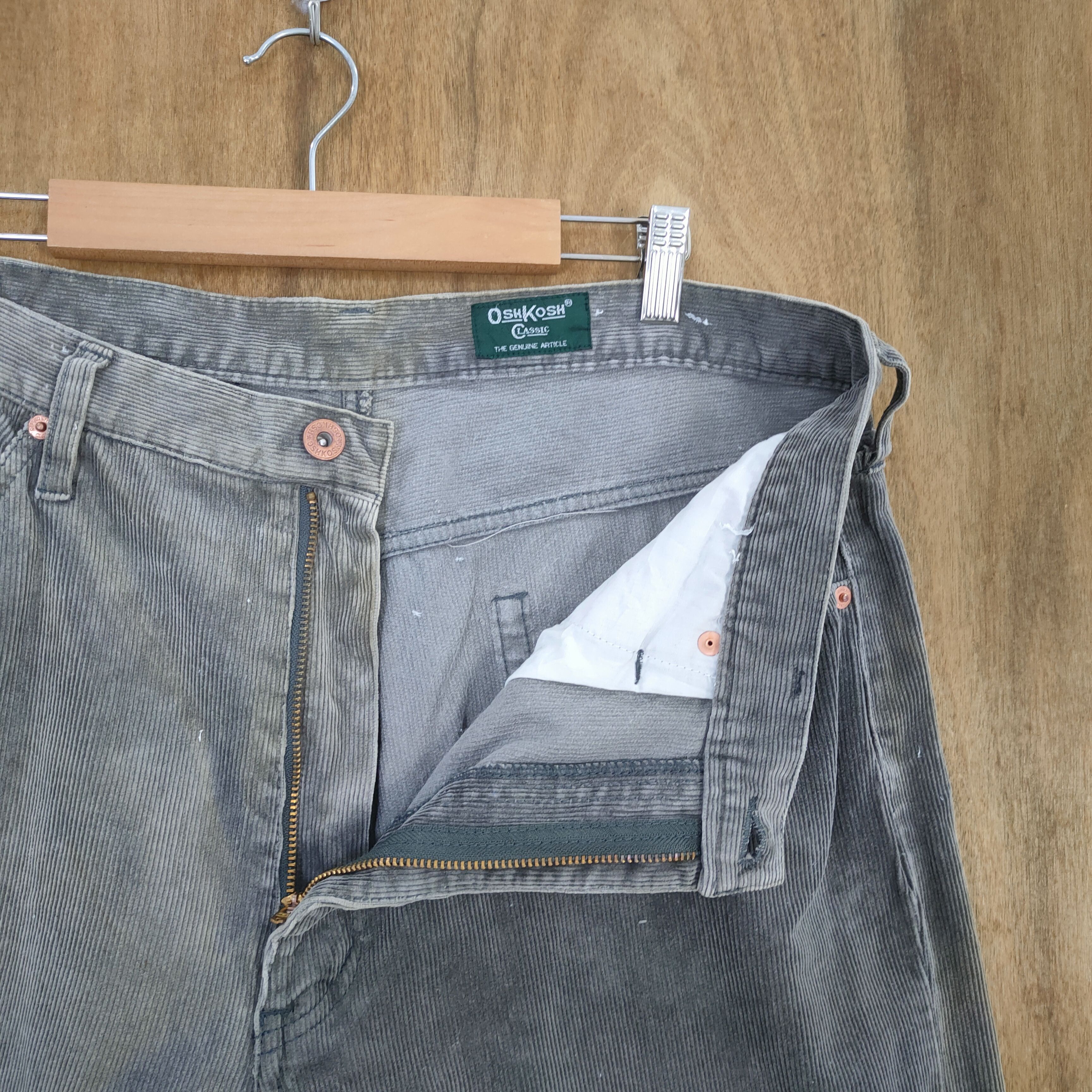 Oshkosh VINTAGE OSHKOSH FADED CORDOROY TROUSERS CHINO PANTS Size US 36 / EU 52 - 9 Thumbnail
