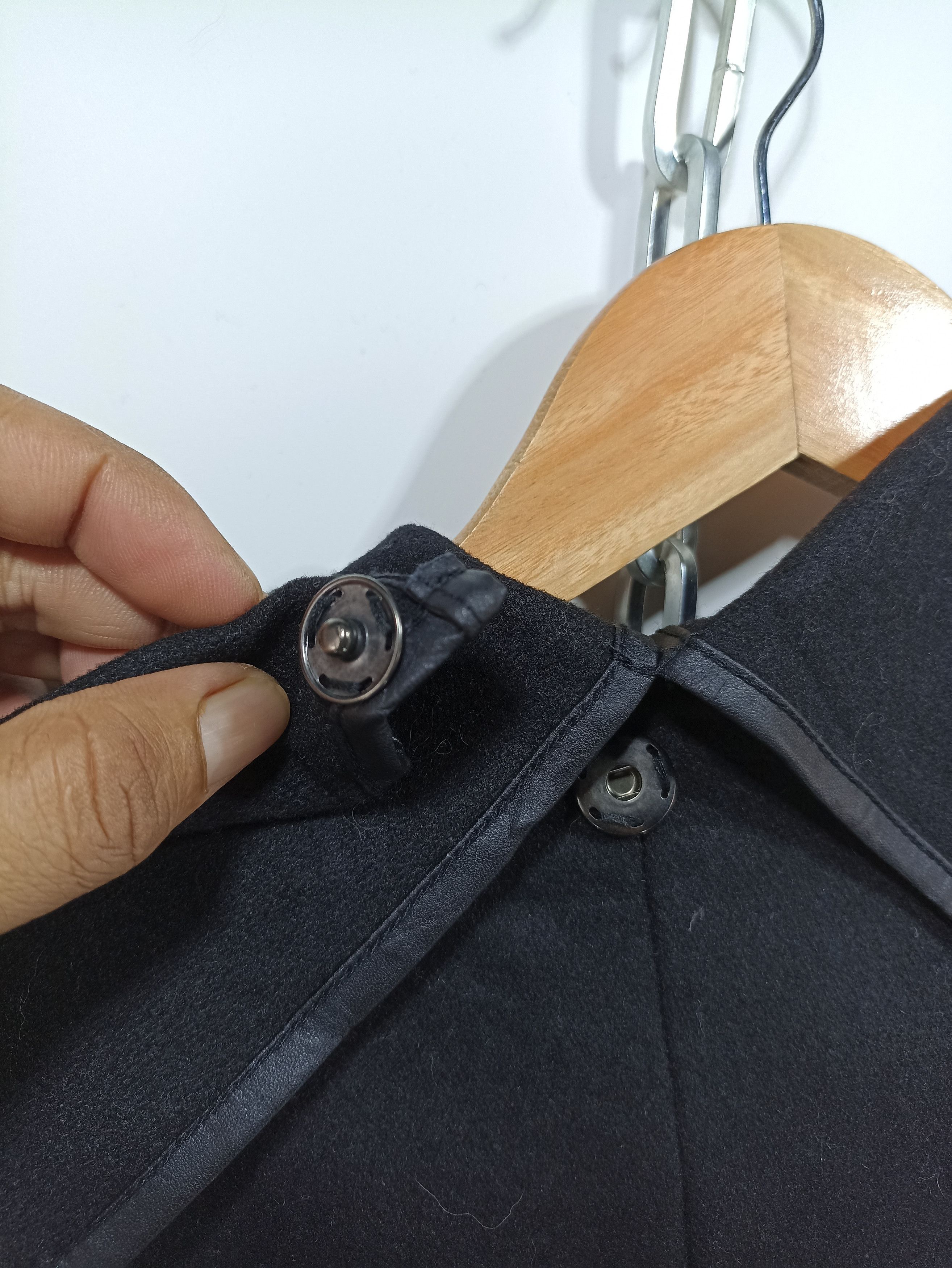Japanese Brand Clocolor Design in usa Wool Cloaks inspired Size M / US 6-8 / IT 42-44 - 6 Thumbnail
