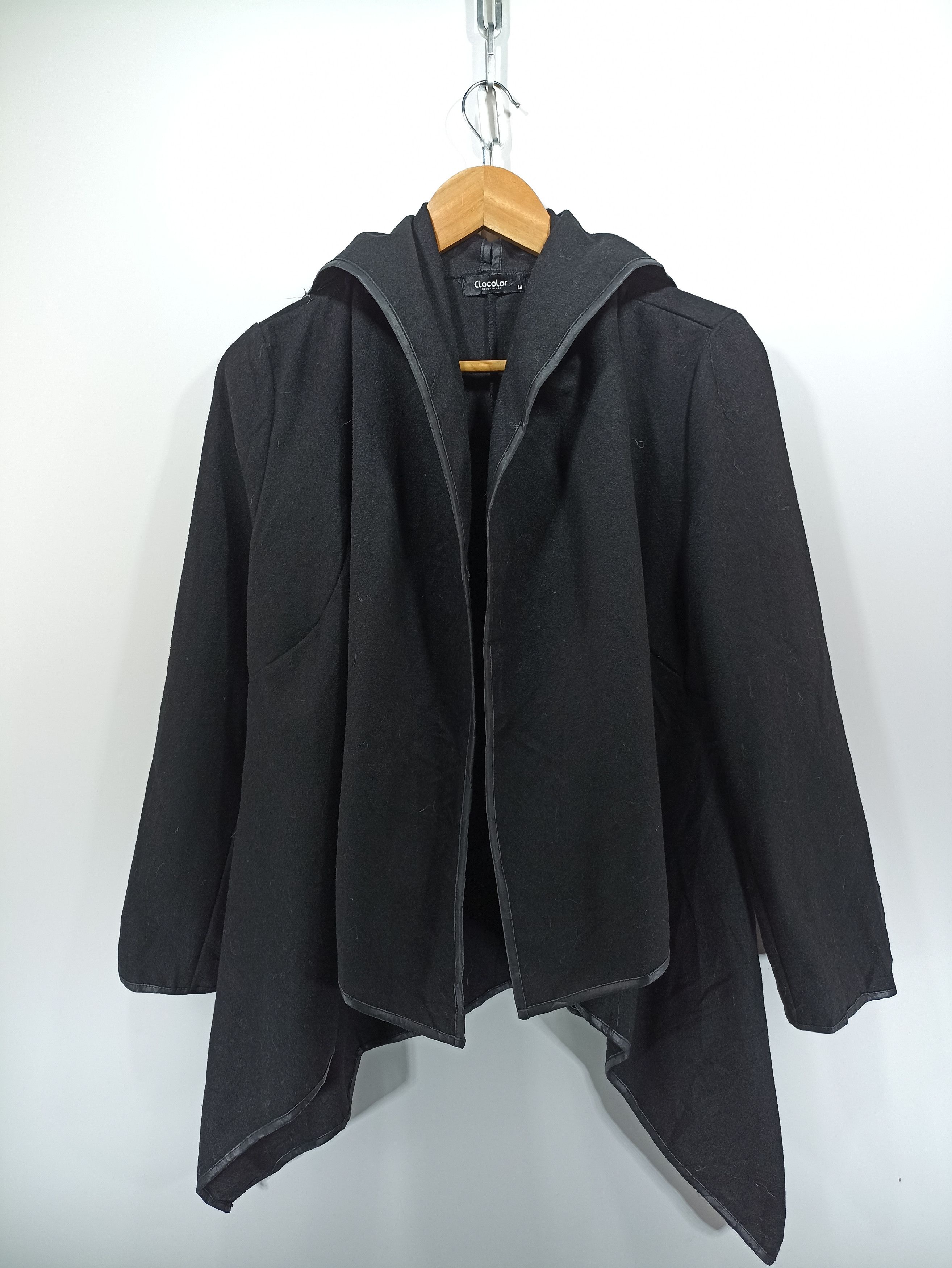 Japanese Brand Clocolor Design in usa Wool Cloaks inspired Size M / US 6-8 / IT 42-44 - 2 Thumbnail