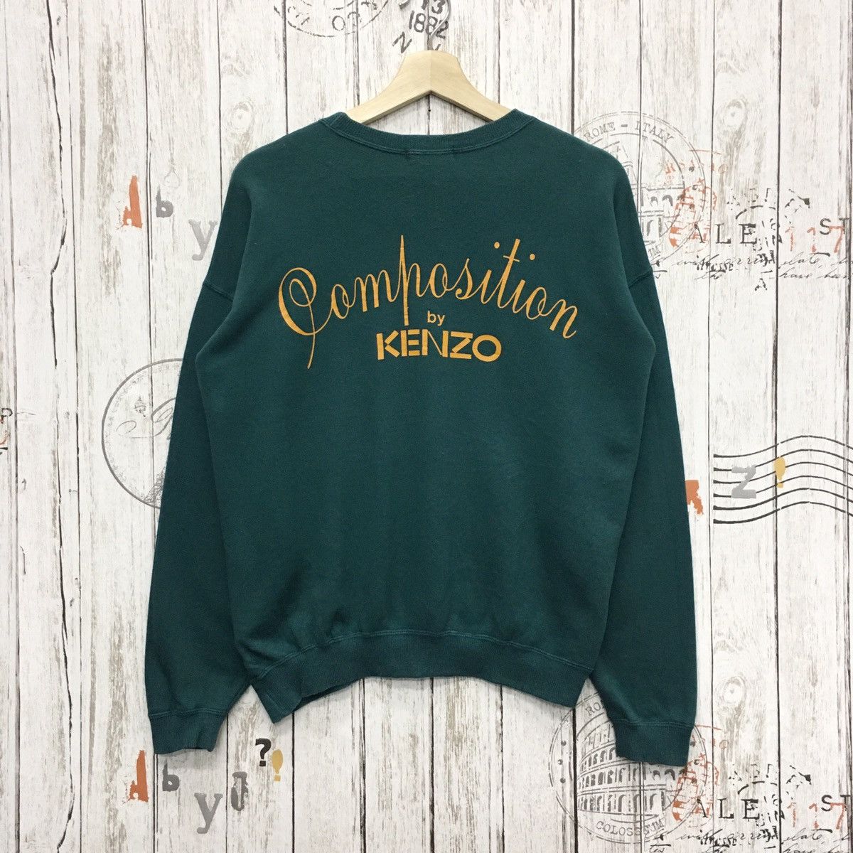 Japanese Brand × Kenzo Rare Kenzo Big Spellout Size US L / EU 52-54 / 3 - 1 Thumbnail