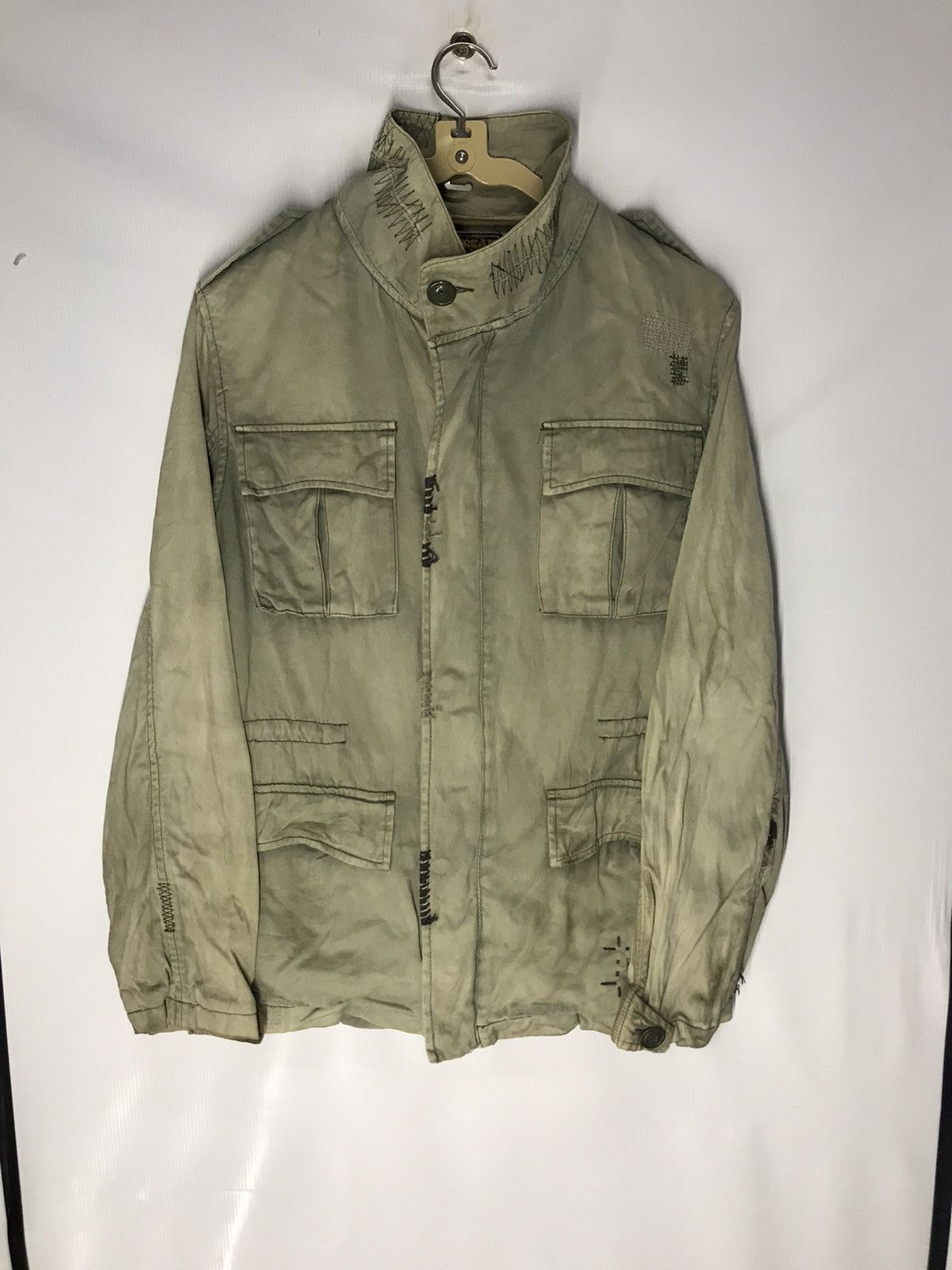 Japanese Brand × Other Distressed jacket multipocket by appuream Size US L / EU 52-54 / 3 - 9 Thumbnail