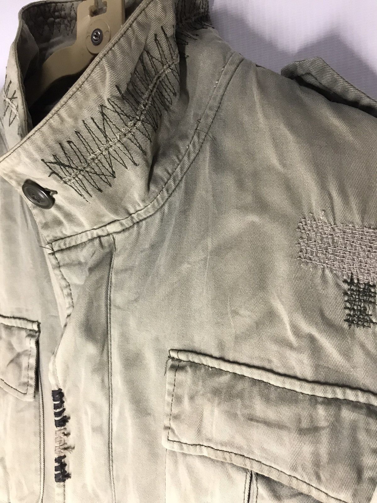 Japanese Brand × Other Distressed jacket multipocket by appuream Size US L / EU 52-54 / 3 - 5 Thumbnail