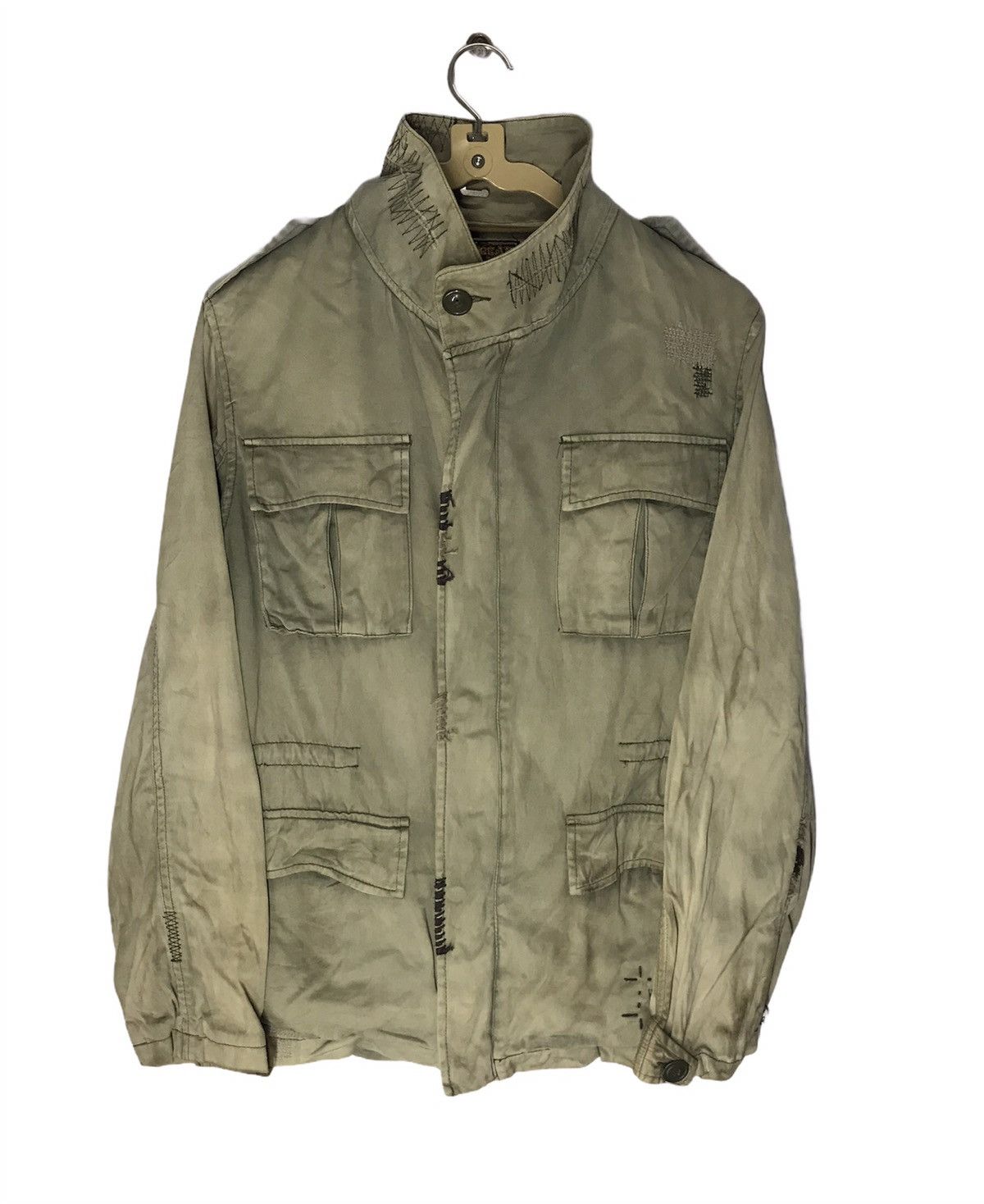 Japanese Brand × Other Distressed jacket multipocket by appuream Size US L / EU 52-54 / 3 - 1 Thumbnail