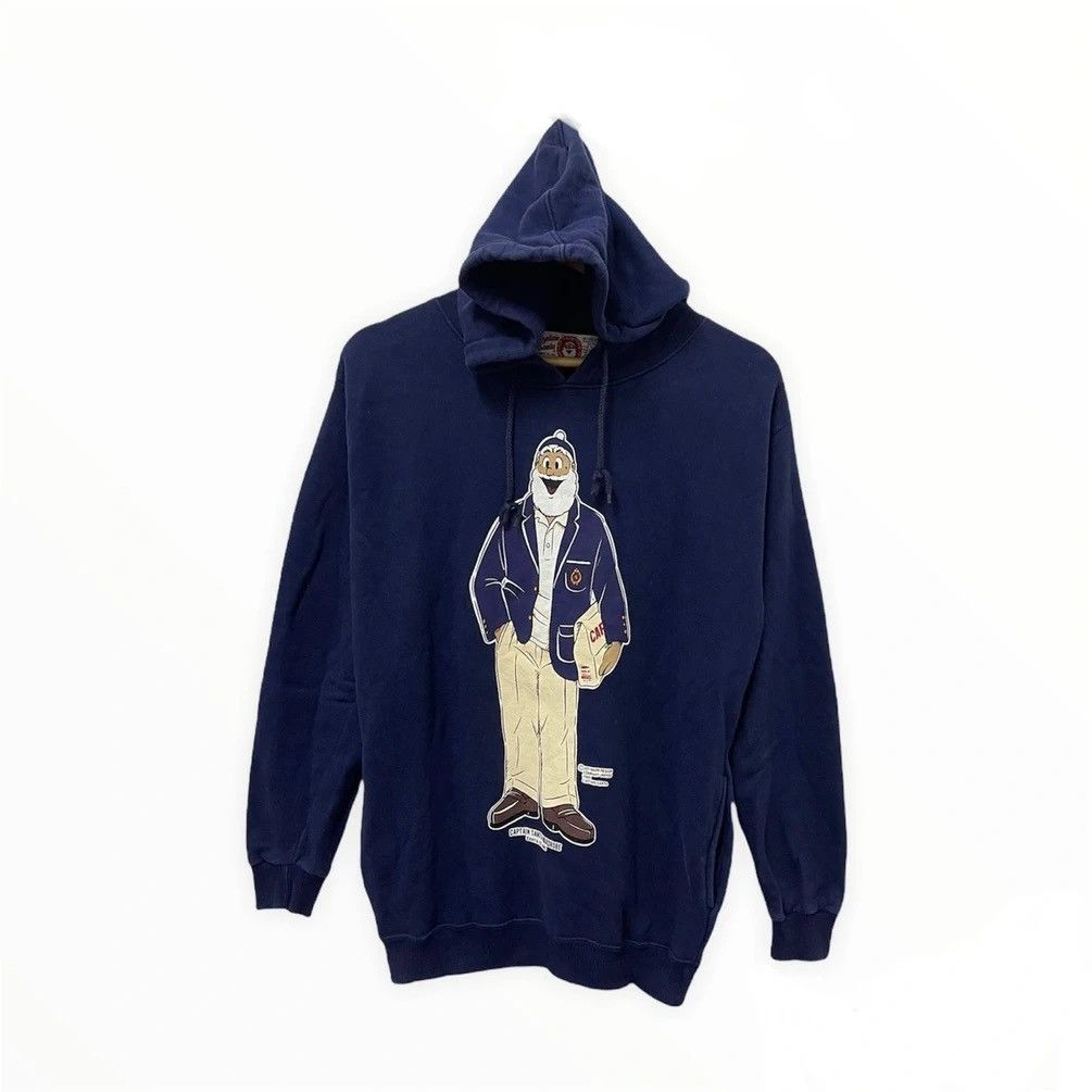 Japanese Brand × Vintage Vintage Captain Santa Big Logo Sweatshirt Hoodie Size US M / EU 48-50 / 2 - 1 Thumbnail