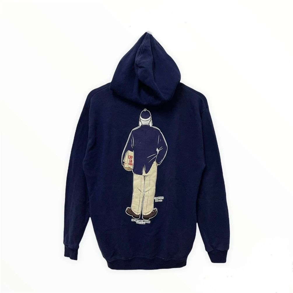 Japanese Brand × Vintage Vintage Captain Santa Big Logo Sweatshirt Hoodie Size US M / EU 48-50 / 2 - 5 Thumbnail