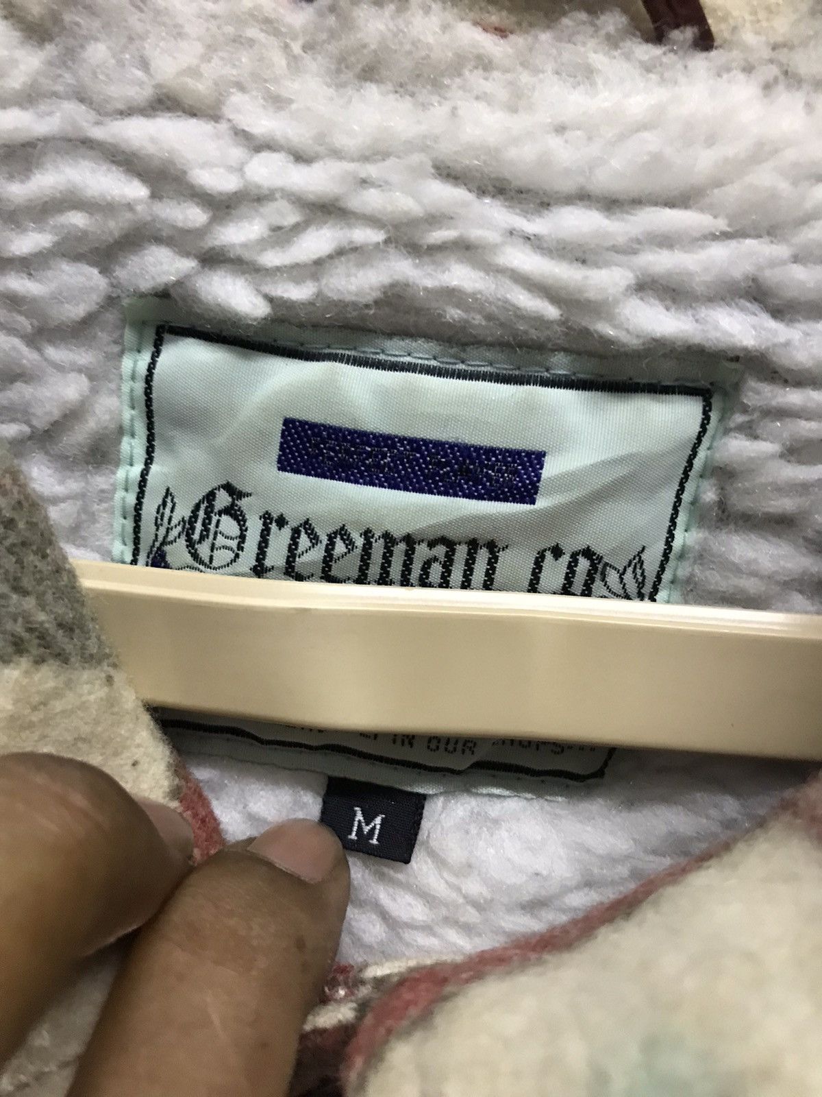 Japanese Brand Freeman.co wool jacket Size US L / EU 52-54 / 3 - 4 Thumbnail