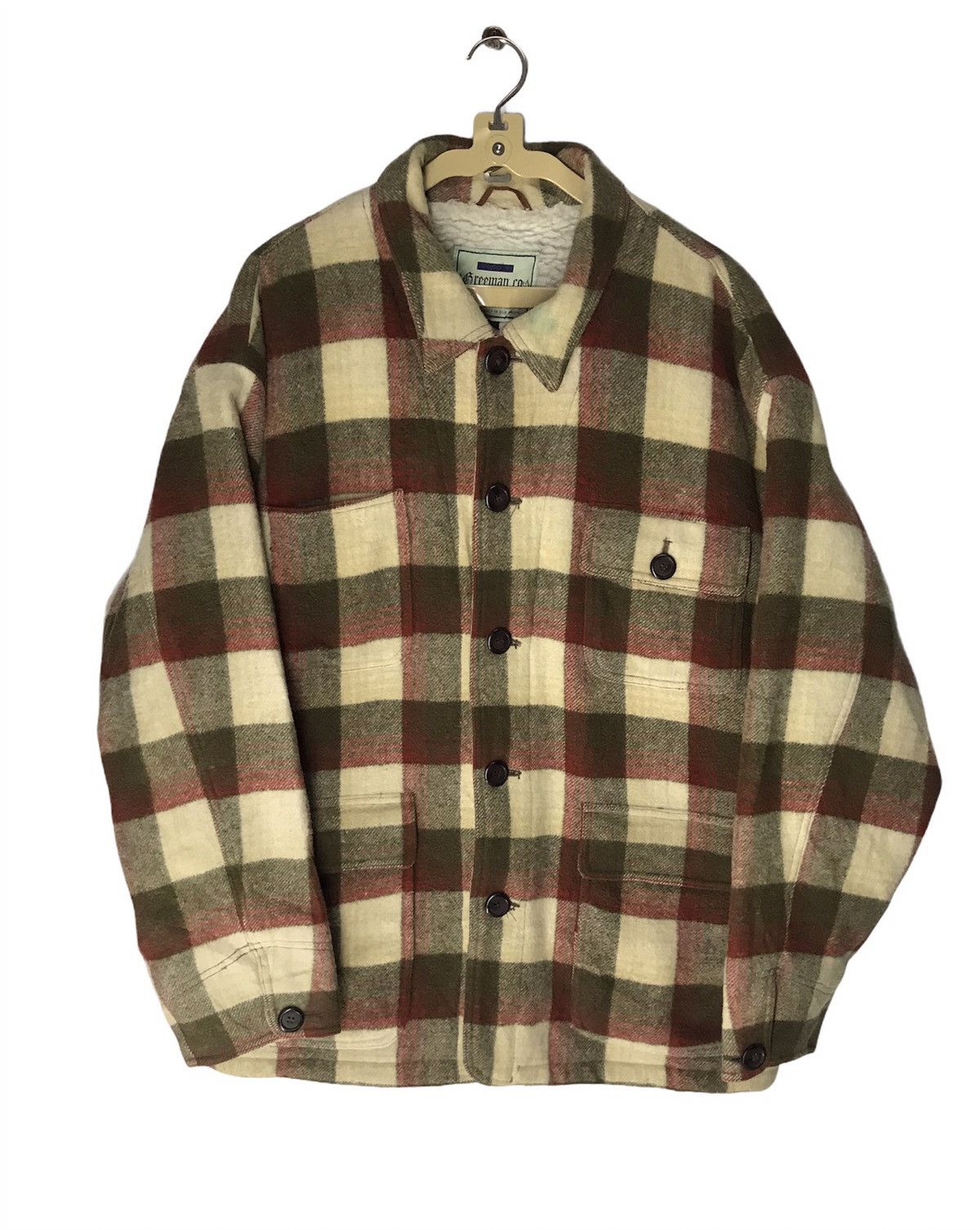 Japanese Brand Freeman.co wool jacket Size US L / EU 52-54 / 3 - 1 Thumbnail