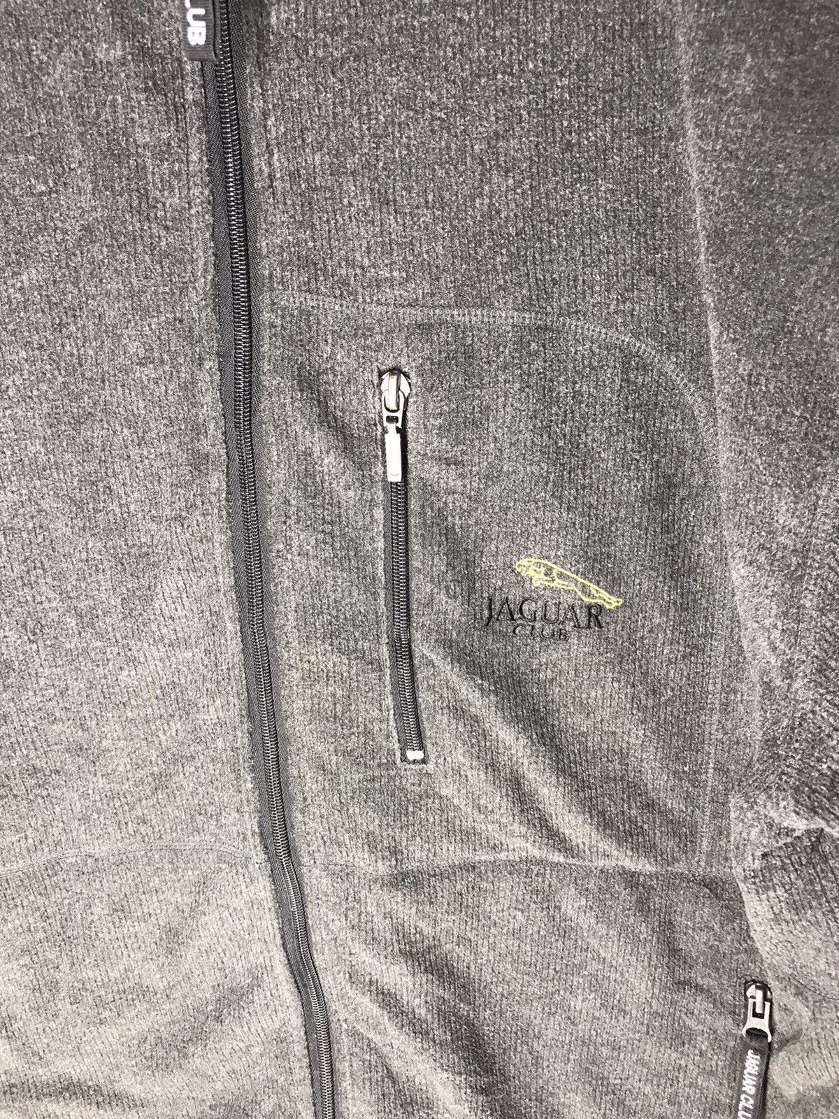 Japanese Brand Jaguar club fleece zipper jacket Size US L / EU 52-54 / 3 - 6 Thumbnail