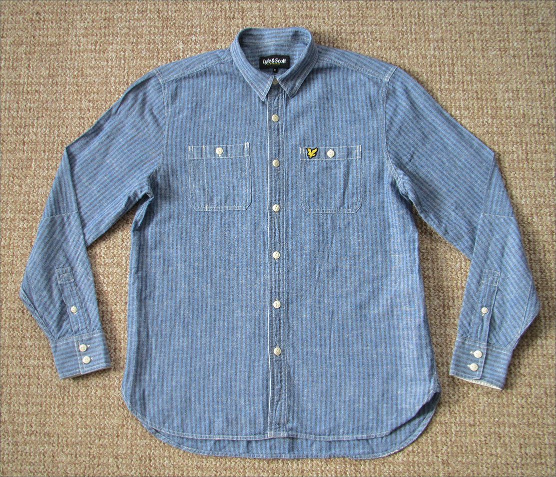 Lyle & Scott Lyle & Scott Vintage long sleeve stripe shirt size M Size US M / EU 48-50 / 2 - 1 Thumbnail