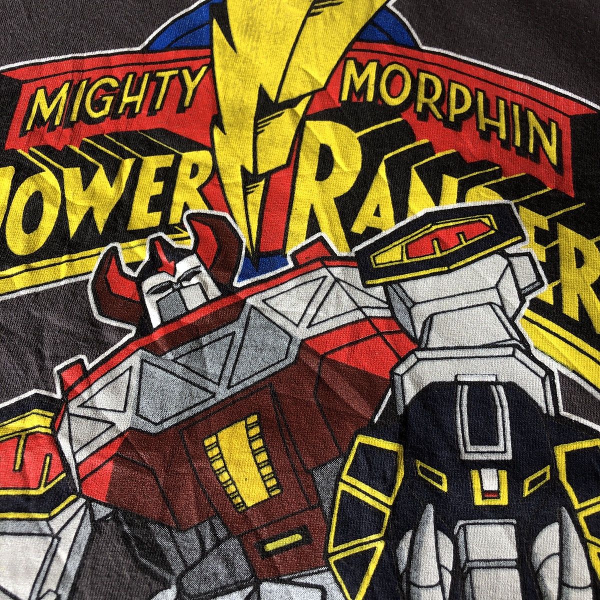 Vintage Vintage Power Ranger Mighty Morphin T-shirt Size US L / EU 52-54 / 3 - 4 Thumbnail