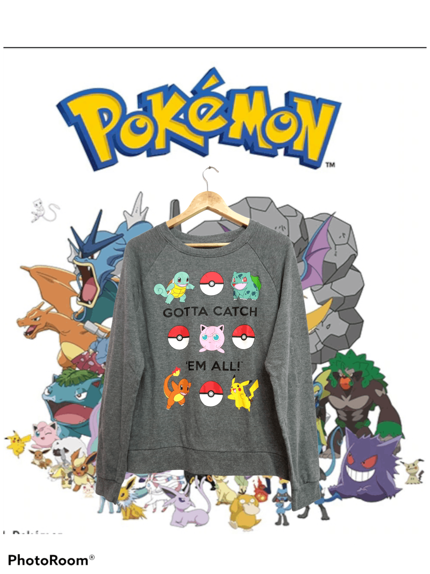 Japanese Brand POKEMON by MIGHTY FINE Crewneck Sweatshirts | Grailed