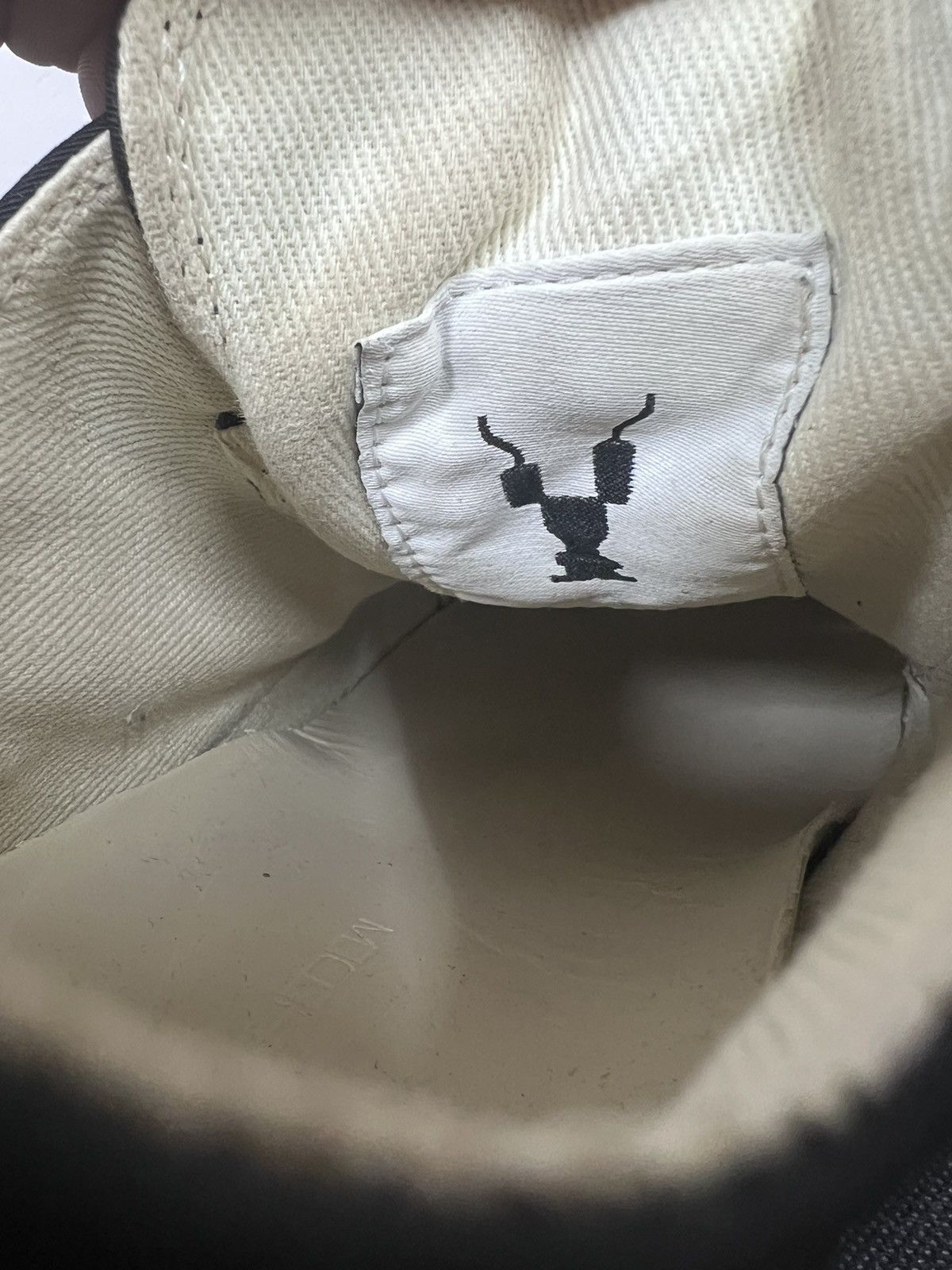 Rick Owens Drkshdw Rick owens drkshdw ramones low sneakers sz 36 Size US 6 / IT 36 - 8 Thumbnail