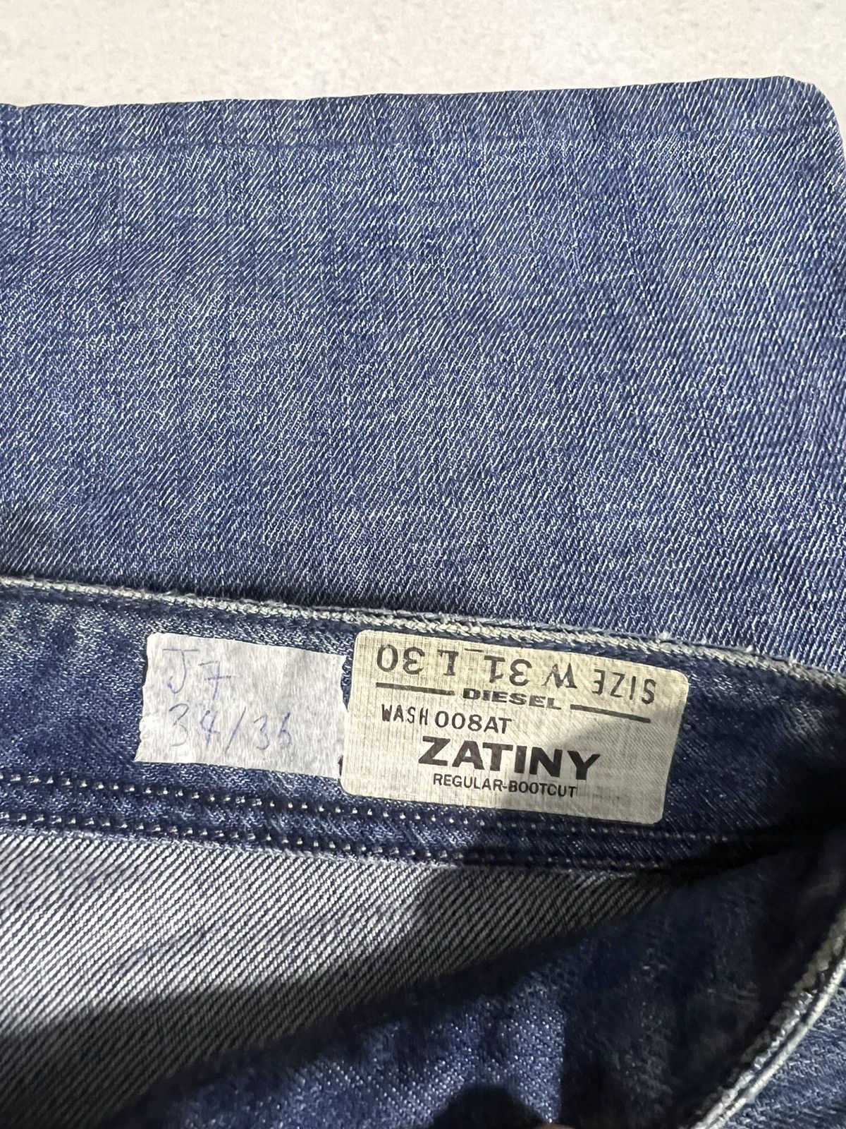 Diesel Vintage Diesel Industry Bootcut Denim Jeans Size US 34 / EU 50 - 6 Thumbnail