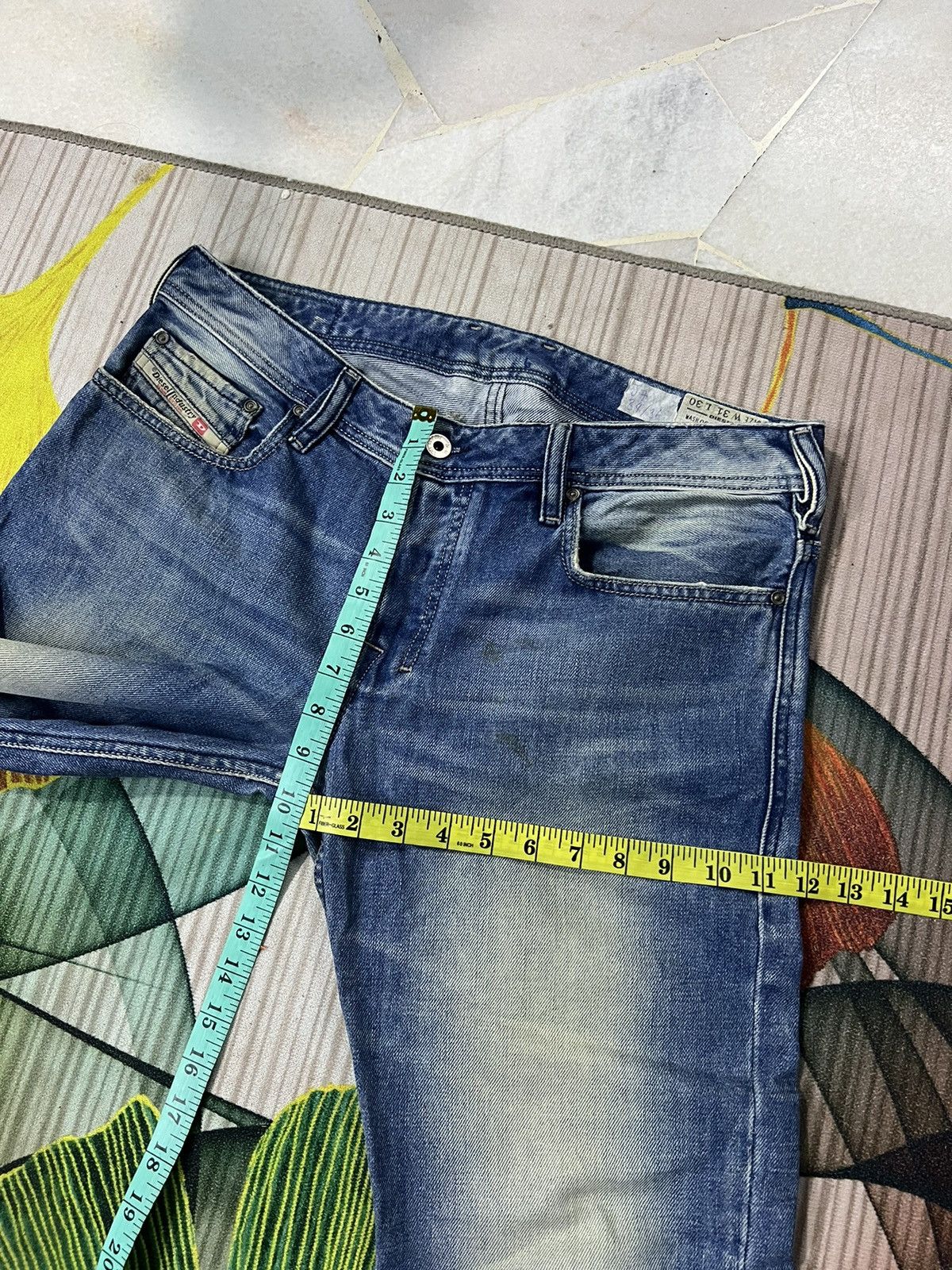 Diesel Vintage Diesel Industry Bootcut Denim Jeans Size US 34 / EU 50 - 10 Thumbnail