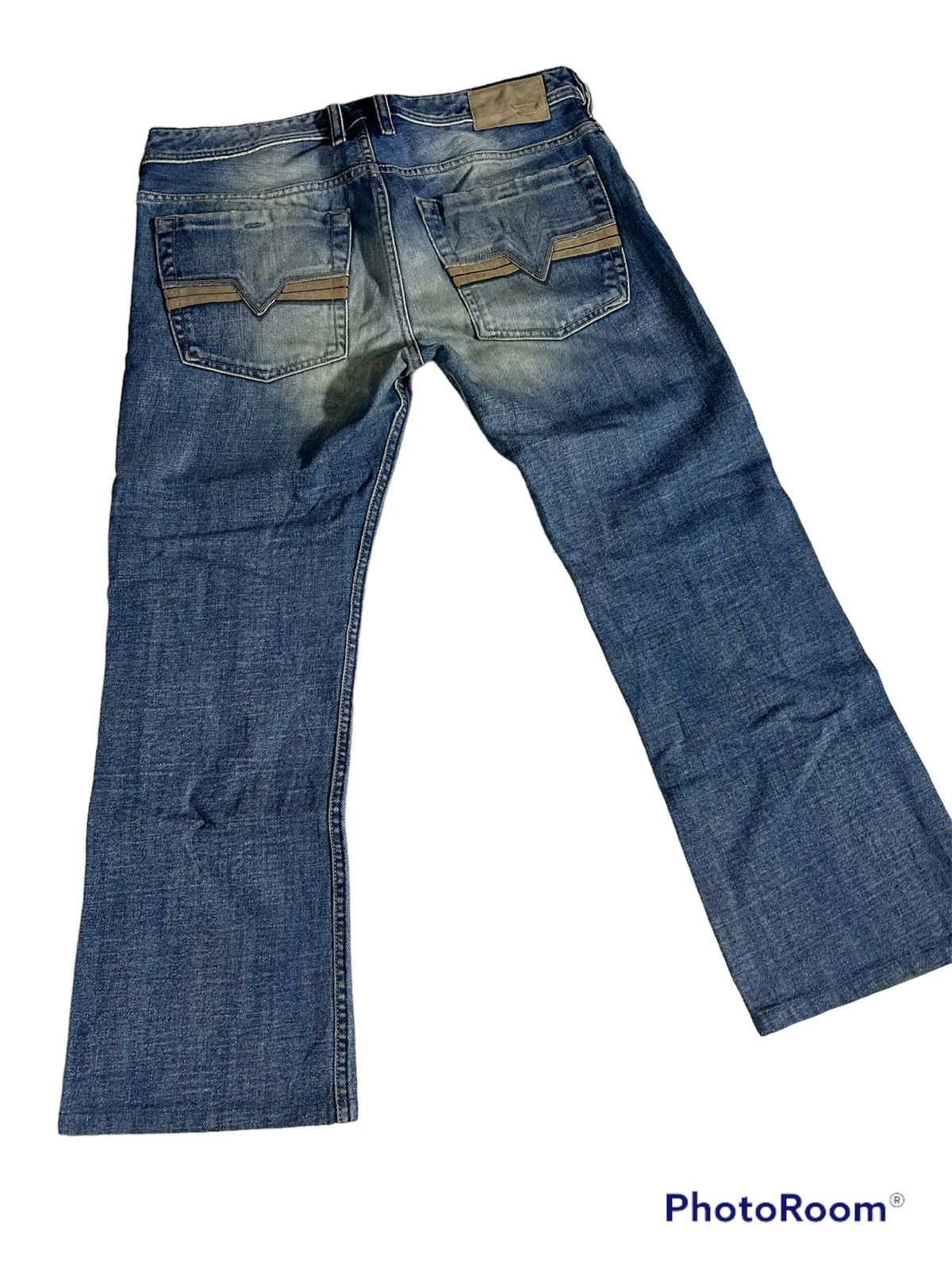 Diesel Vintage Diesel Industry Bootcut Denim Jeans Size US 34 / EU 50 - 2 Thumbnail