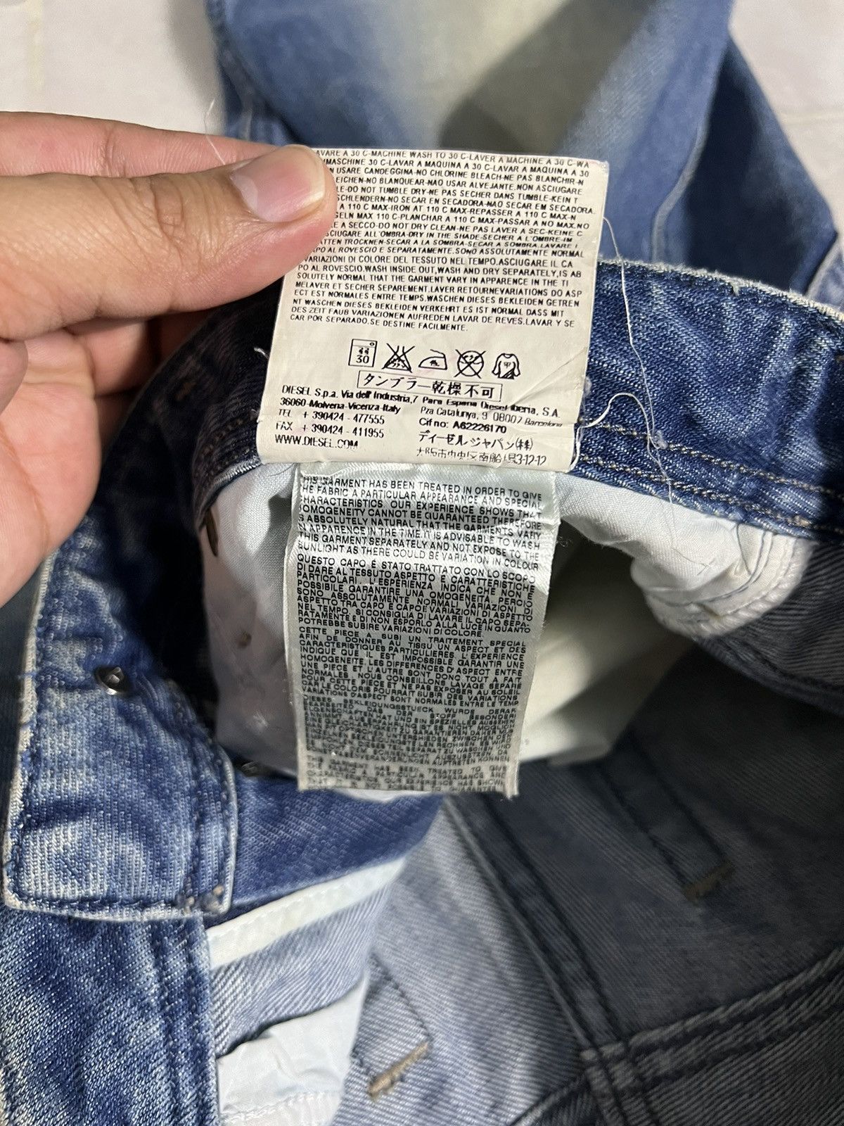 Diesel Vintage Diesel Industry Bootcut Denim Jeans Size US 34 / EU 50 - 15 Thumbnail