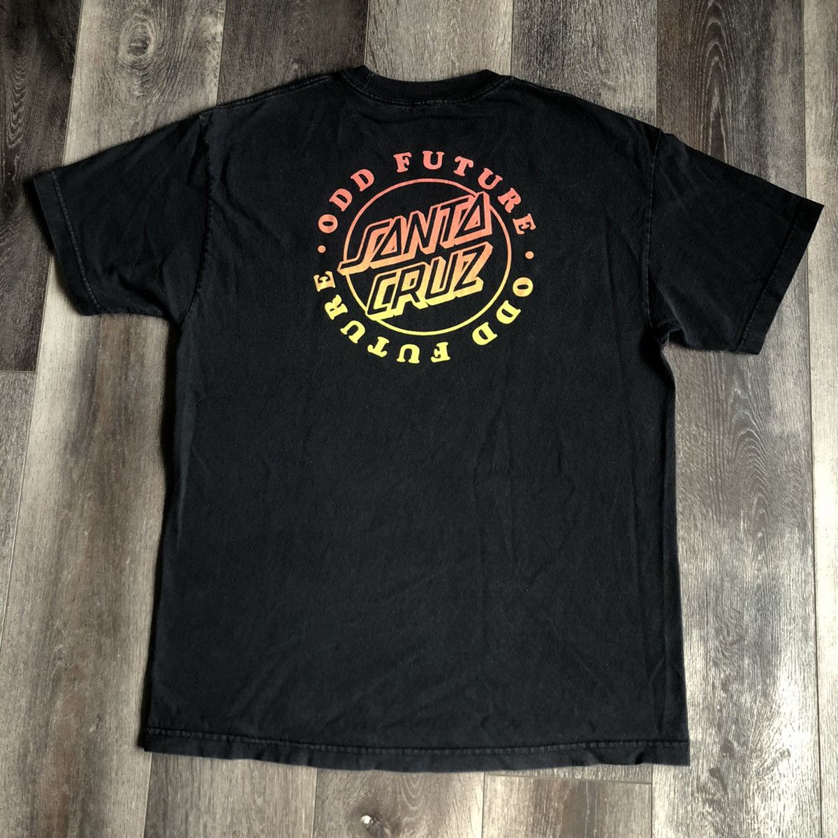 Odd Future Odd Future OFWGKTA X Santa Cruz Donut Graphic Logo Tee Shirt Size US L / EU 52-54 / 3 - 3 Thumbnail