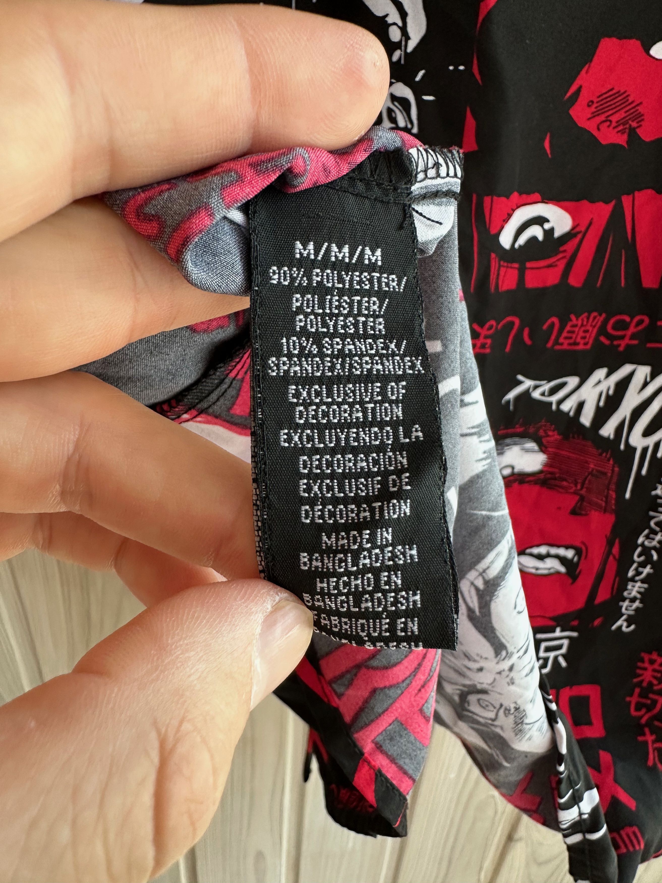 Japanese Brand Japanese Style comics shirt crazy hawaiian anime Size US M / EU 48-50 / 2 - 8 Thumbnail