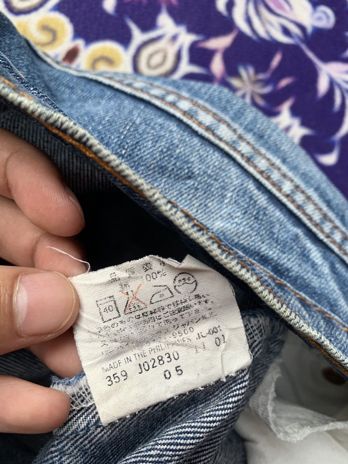 Levi's Vintage Clothing Vintage Levis 605 Orange Tag Distressed Denim Size US 32 / EU 48 - 6 Thumbnail