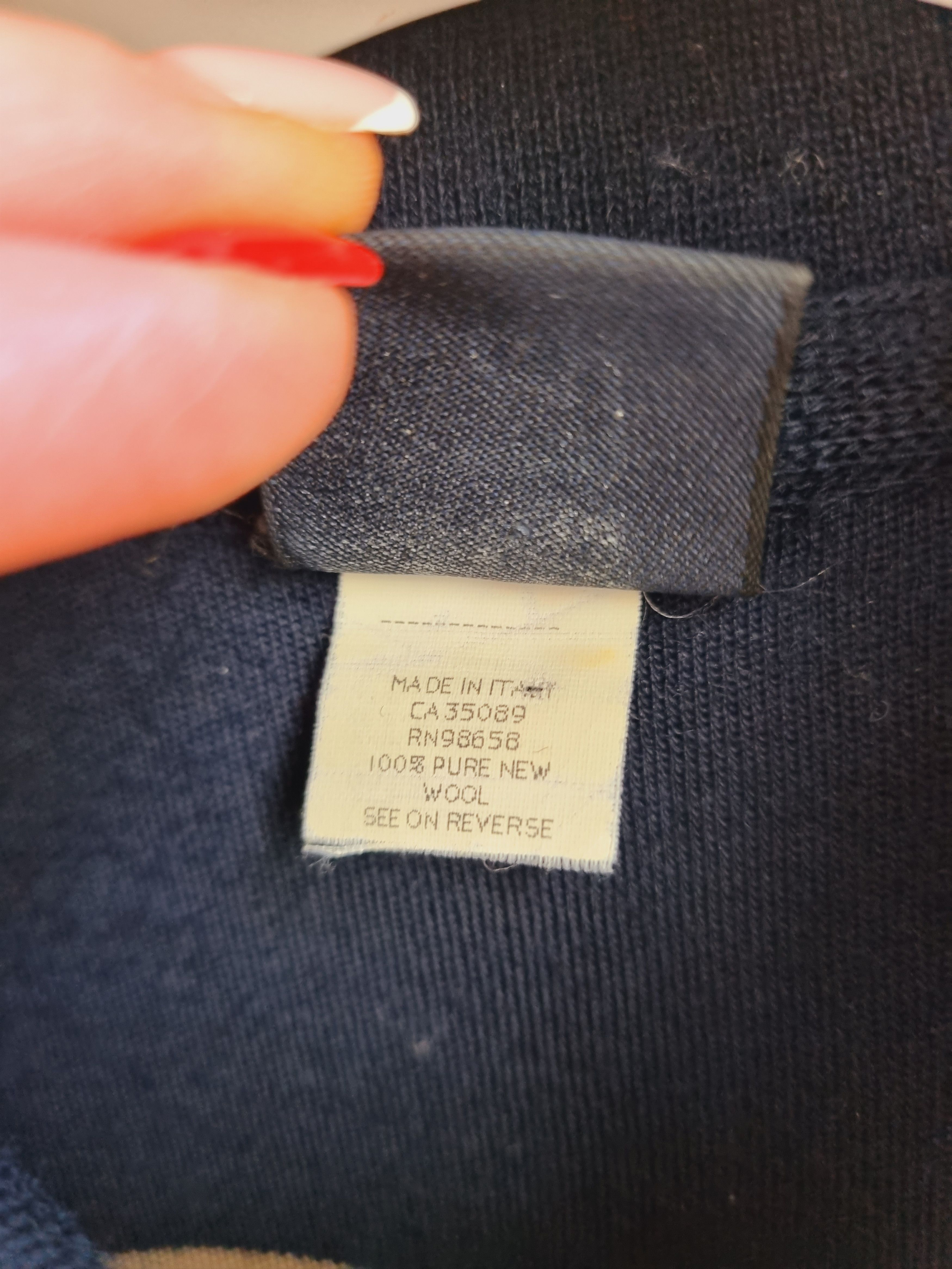 Paul & Shark × Vintage Rare PAUL and SHARK Stripes Sayling Wool Sweater Size US M / EU 48-50 / 2 - 8 Thumbnail