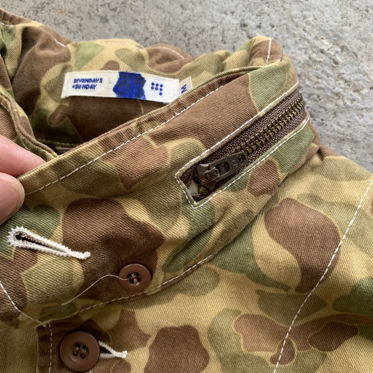 Japanese Brand Sevendays=sunday camo light jacket Size US M / EU 48-50 / 2 - 14 Thumbnail