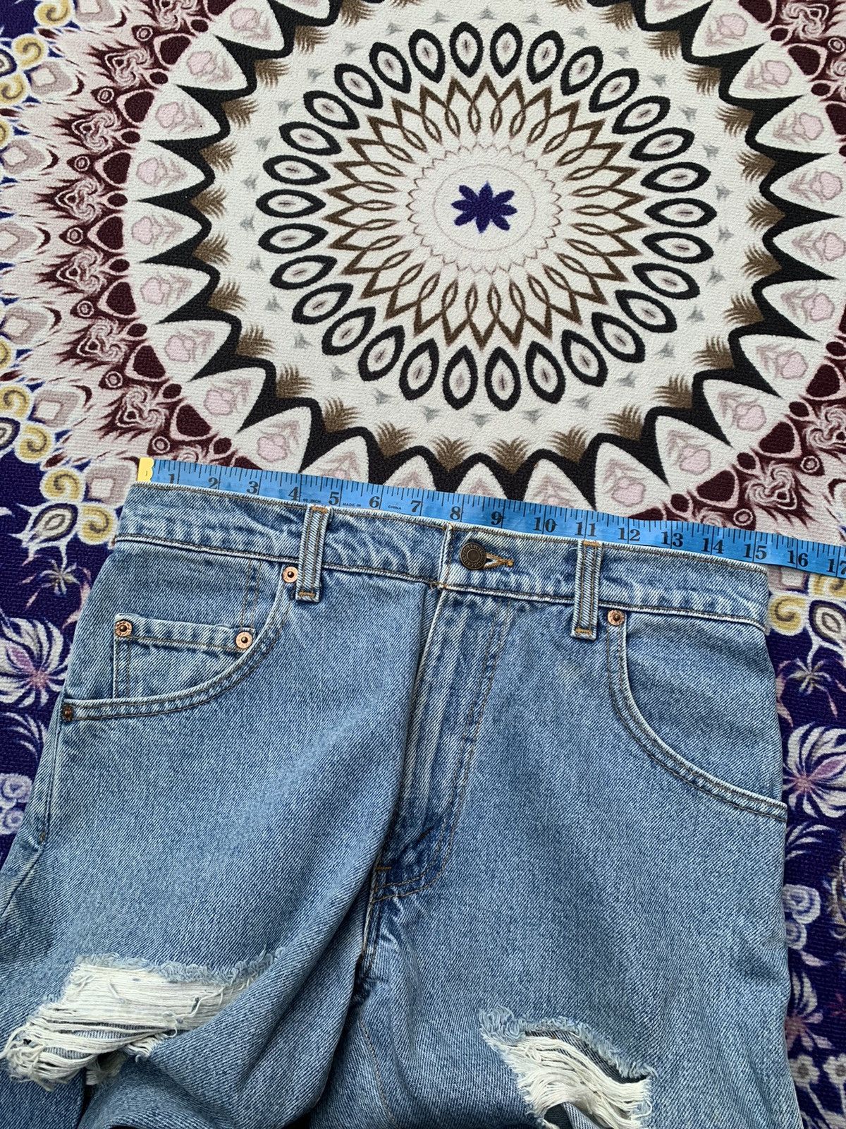 Other Vintage Levis 560 Distressed Denim Size US 30 / EU 46 - 10 Thumbnail