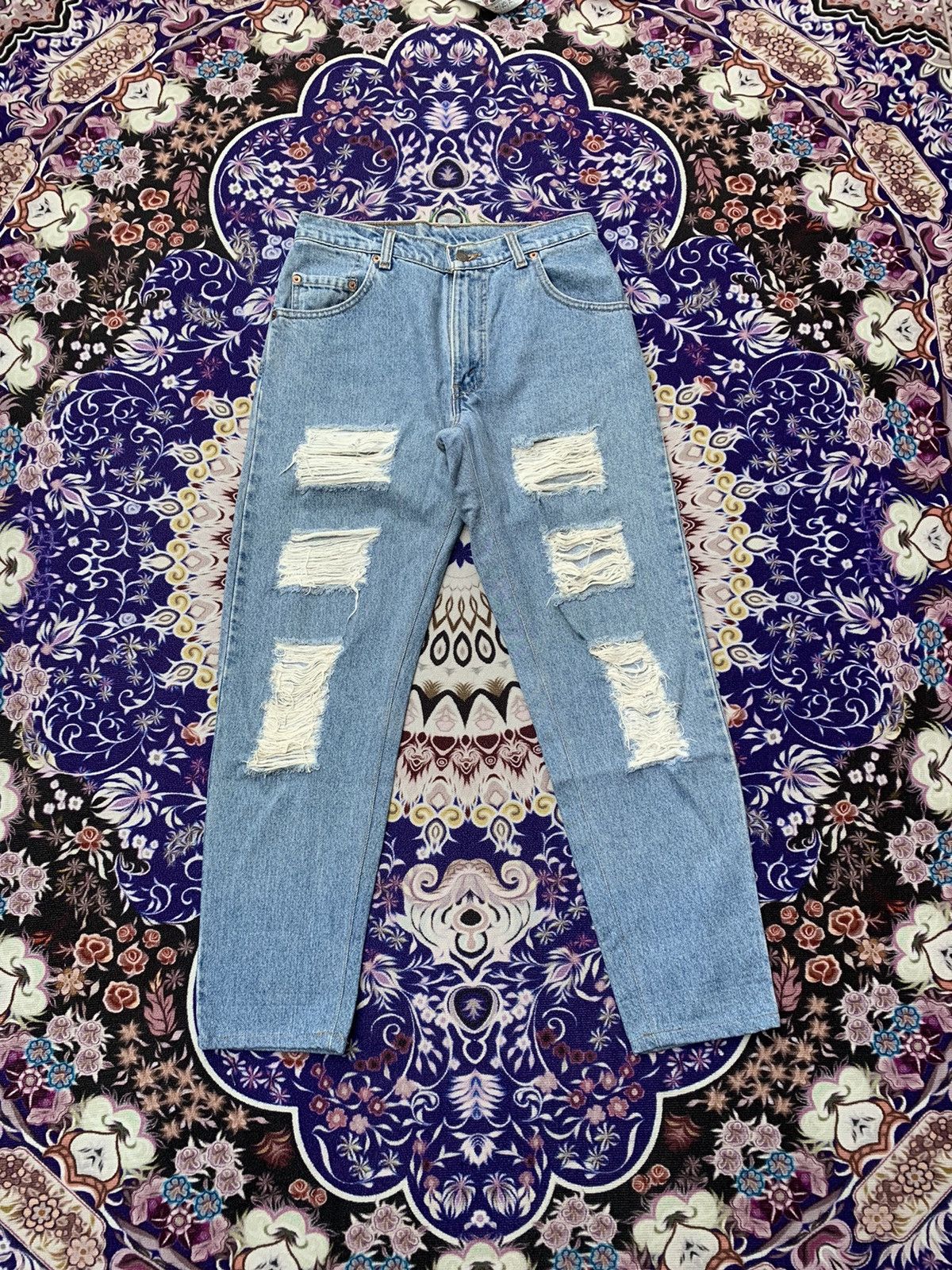 Other Vintage Levis 560 Distressed Denim Size US 30 / EU 46 - 1 Thumbnail