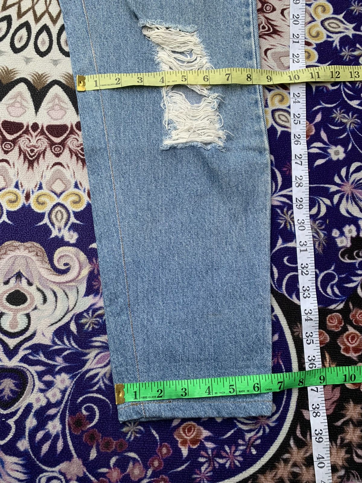 Other Vintage Levis 560 Distressed Denim Size US 30 / EU 46 - 12 Thumbnail
