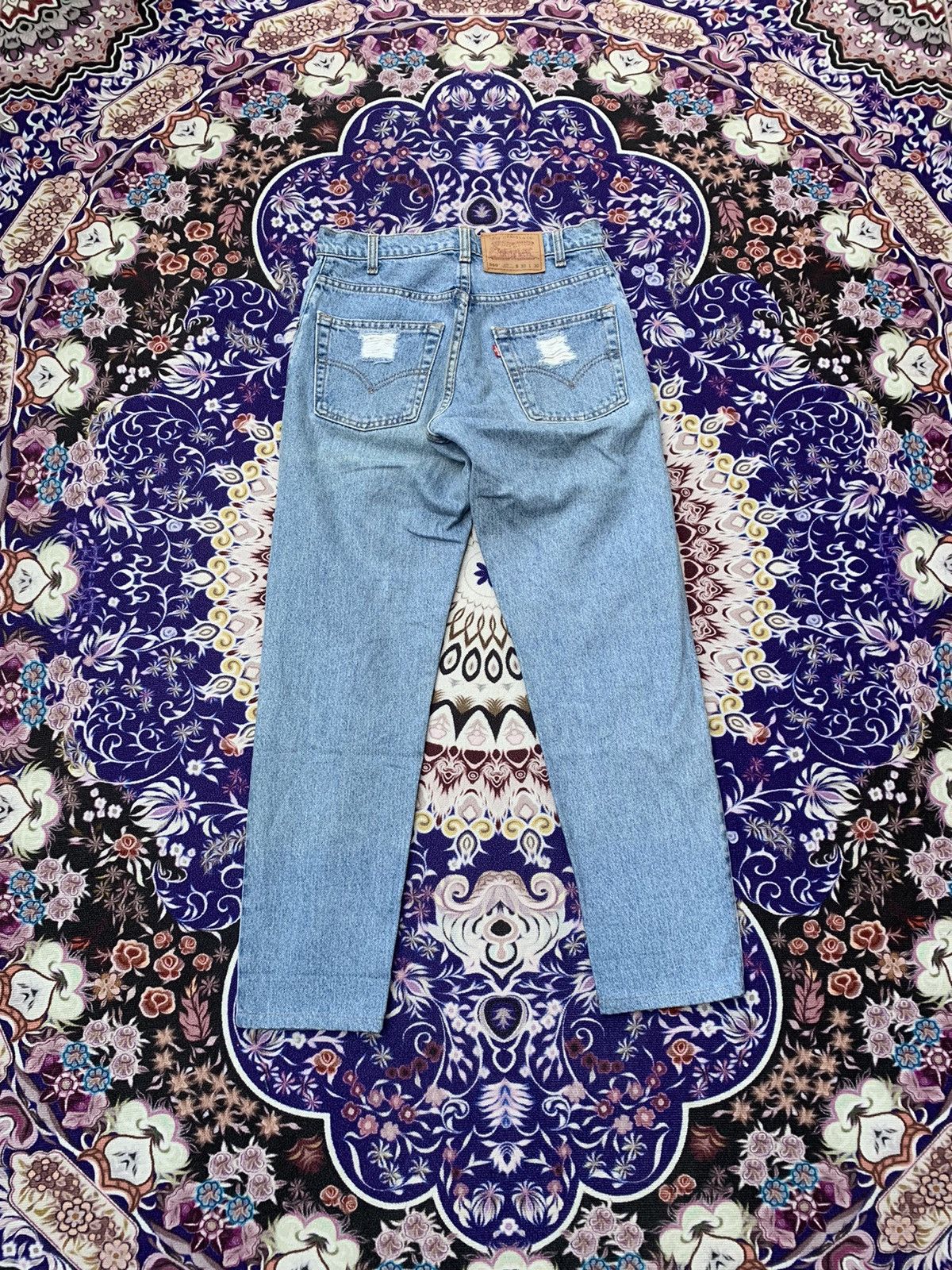 Other Vintage Levis 560 Distressed Denim Size US 30 / EU 46 - 6 Thumbnail