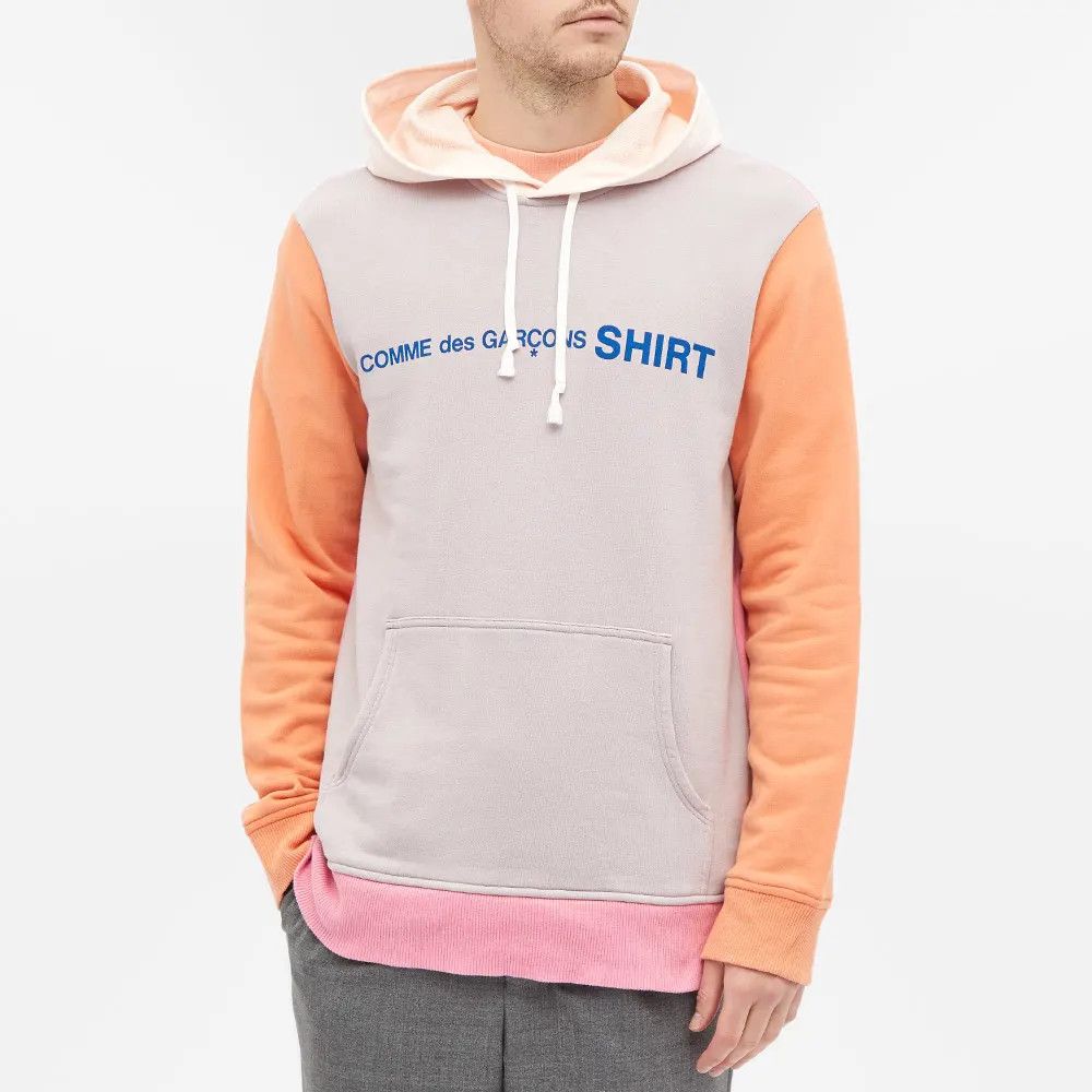 Comme des Garcons Comme Des Garcons Shirt Logo Hoodie SZ L Size US L / EU 52-54 / 3 - 1 Thumbnail