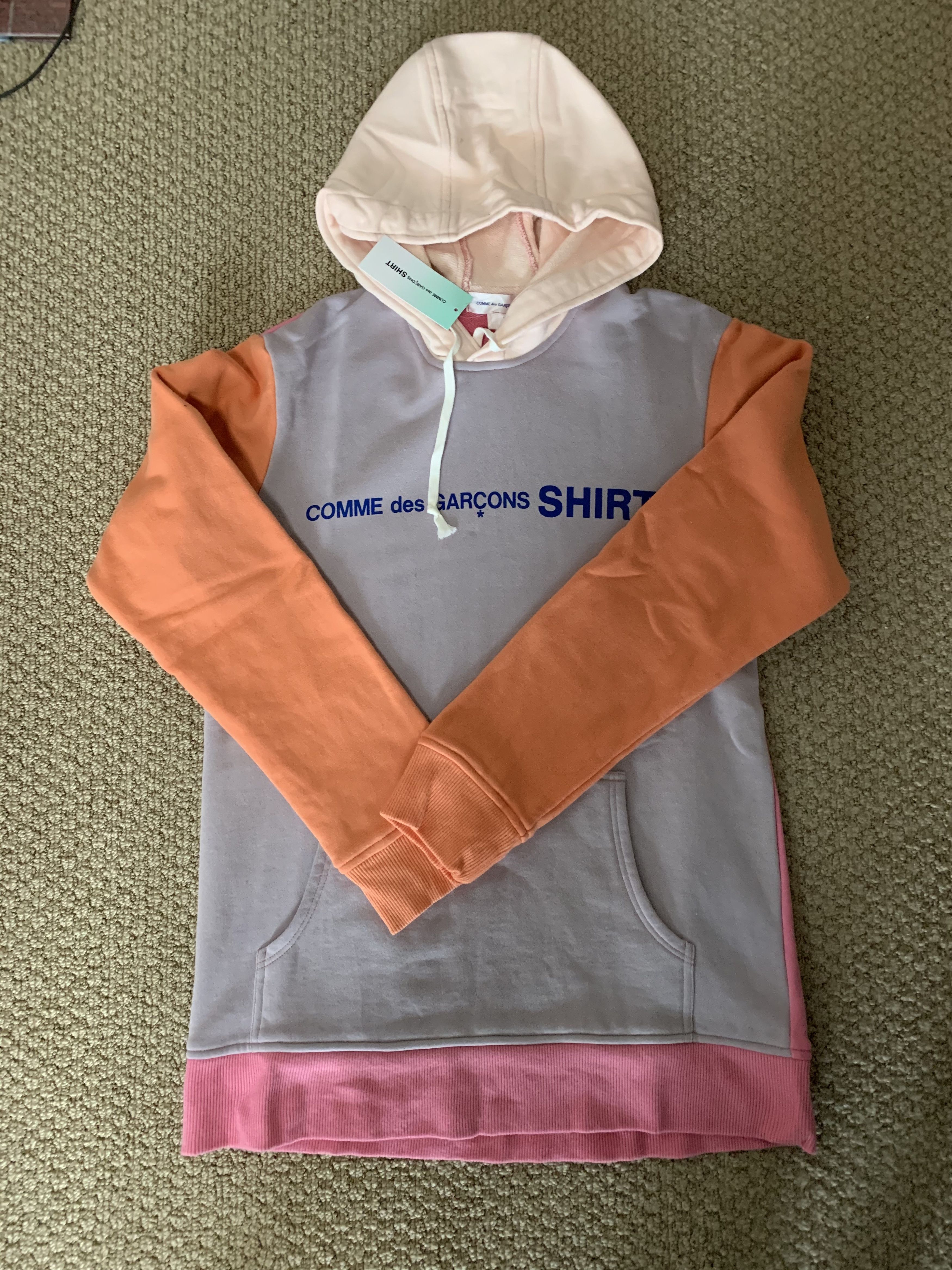 Comme des Garcons Comme Des Garcons Shirt Logo Hoodie SZ L Size US L / EU 52-54 / 3 - 2 Thumbnail
