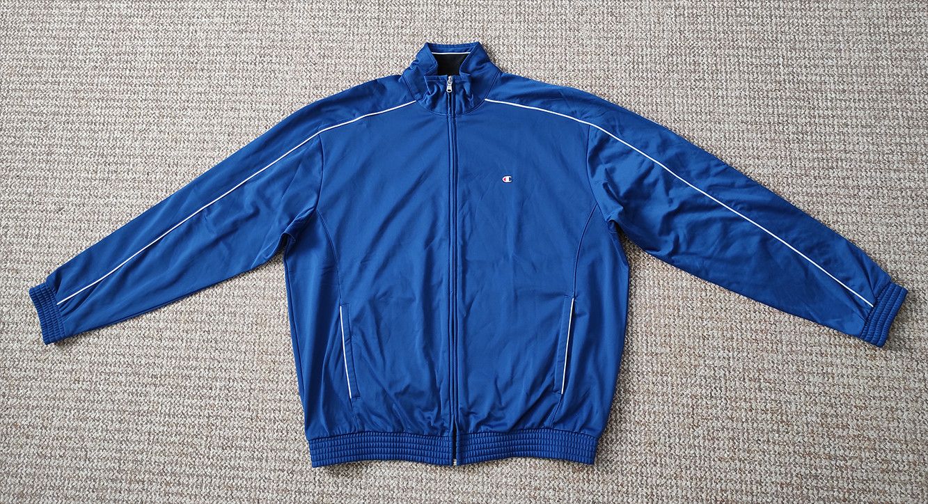 Champion y2k CHAMPION vintage full zip track top jacket Size US XL / EU 56 / 4 - 4 Thumbnail
