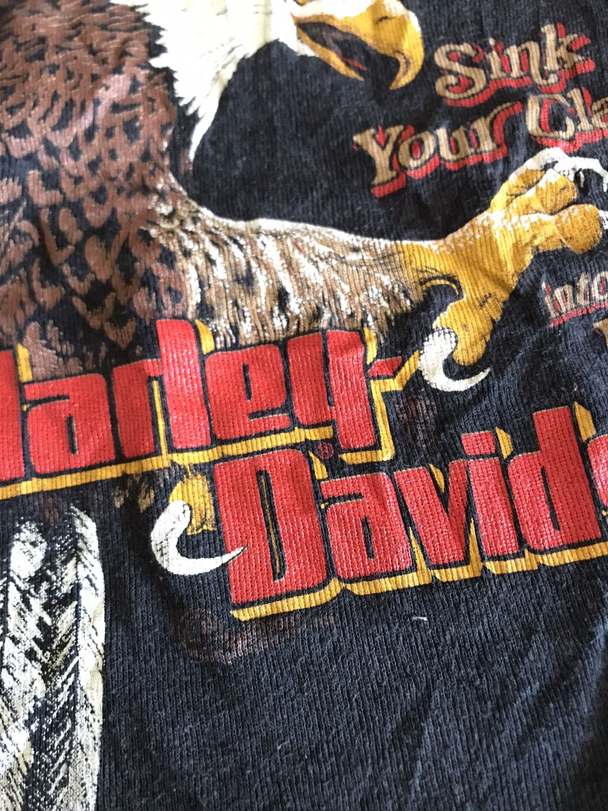 Vintage Vintage 1981 Harley Davidson HD 3D Emblem Cropped tank Top Size US S / EU 44-46 / 1 - 3 Thumbnail