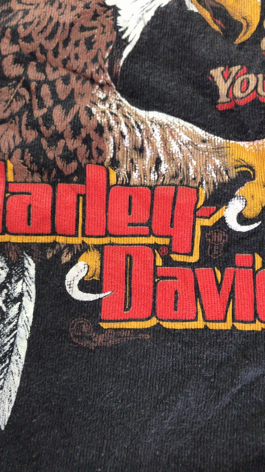 Vintage Vintage 1981 Harley Davidson HD 3D Emblem Cropped tank Top Size US S / EU 44-46 / 1 - 5 Thumbnail