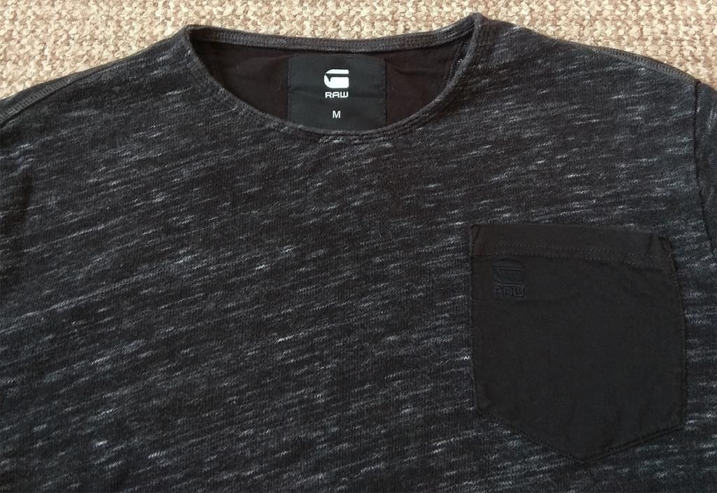 G-Star G-STAR RAW Xauri Pocket longsleeve tee t shirt Size US M / EU 48-50 / 2 - 3 Thumbnail
