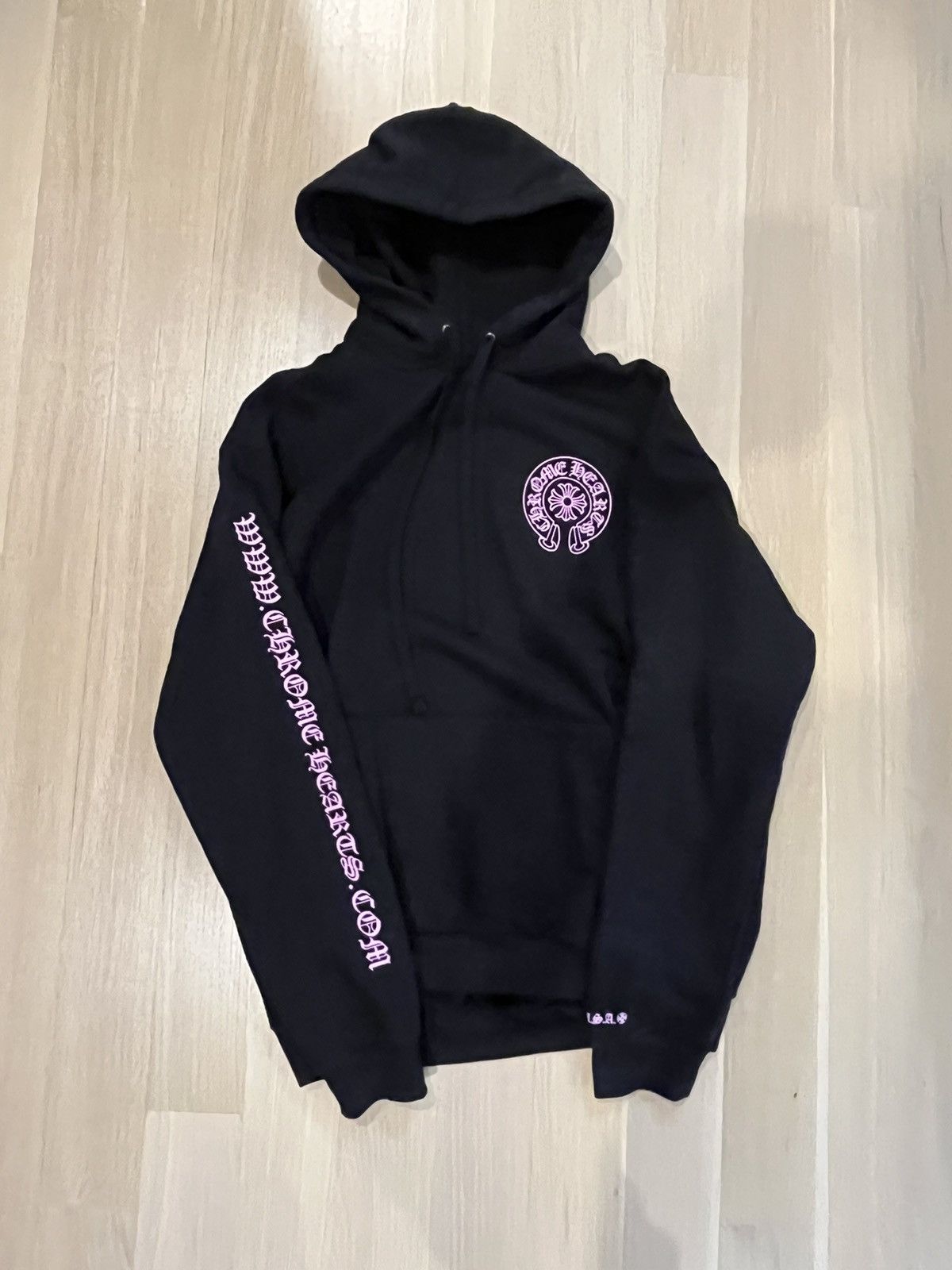 Chrome Hearts Pink/Black WWW.CHROMEHEARTS.COM HOODIE