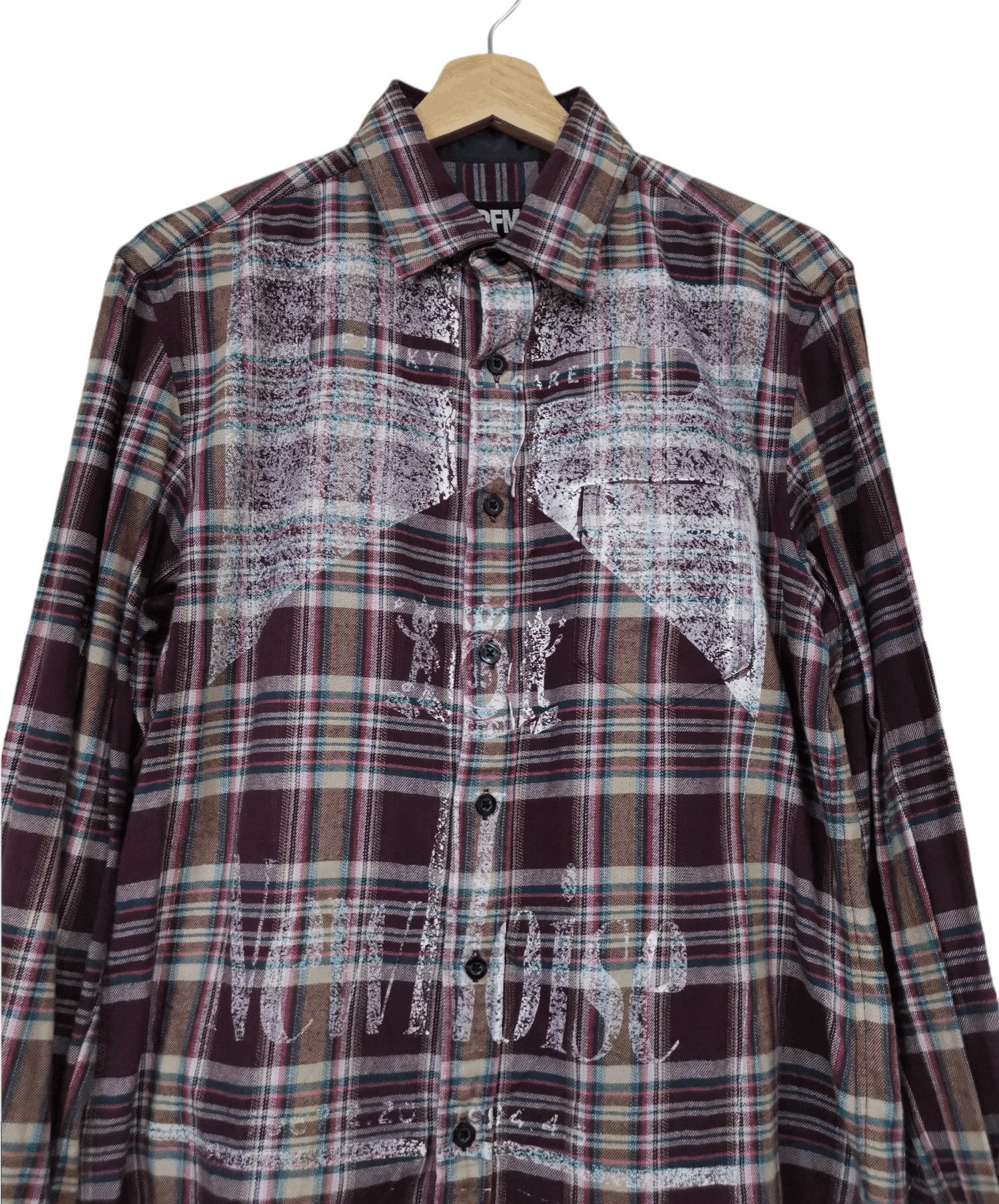 PPFM Vintage 35 Yrs Anniversary PPFM Flannel Shirt Size US L / EU 52-54 / 3 - 8 Thumbnail