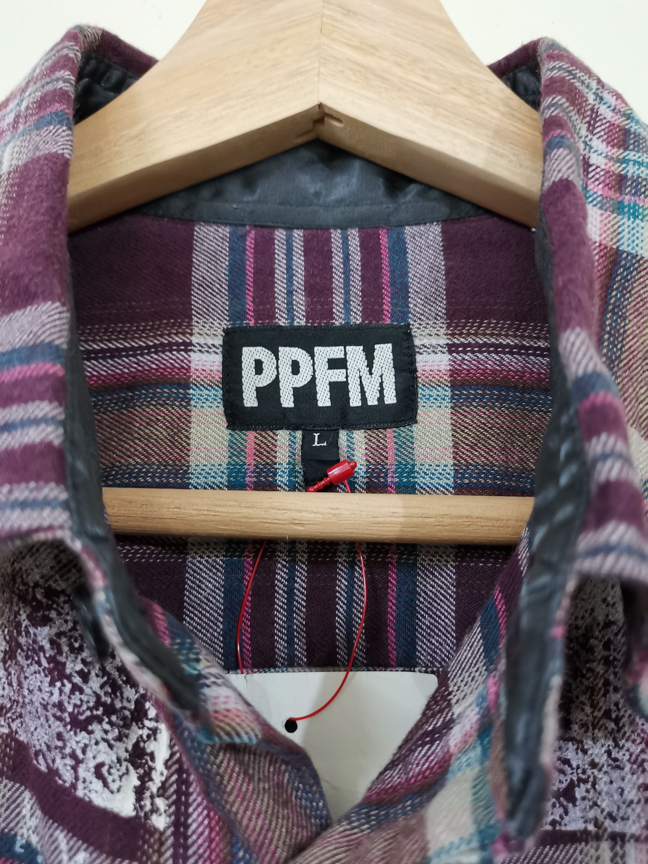 PPFM Vintage 35 Yrs Anniversary PPFM Flannel Shirt Size US L / EU 52-54 / 3 - 11 Thumbnail