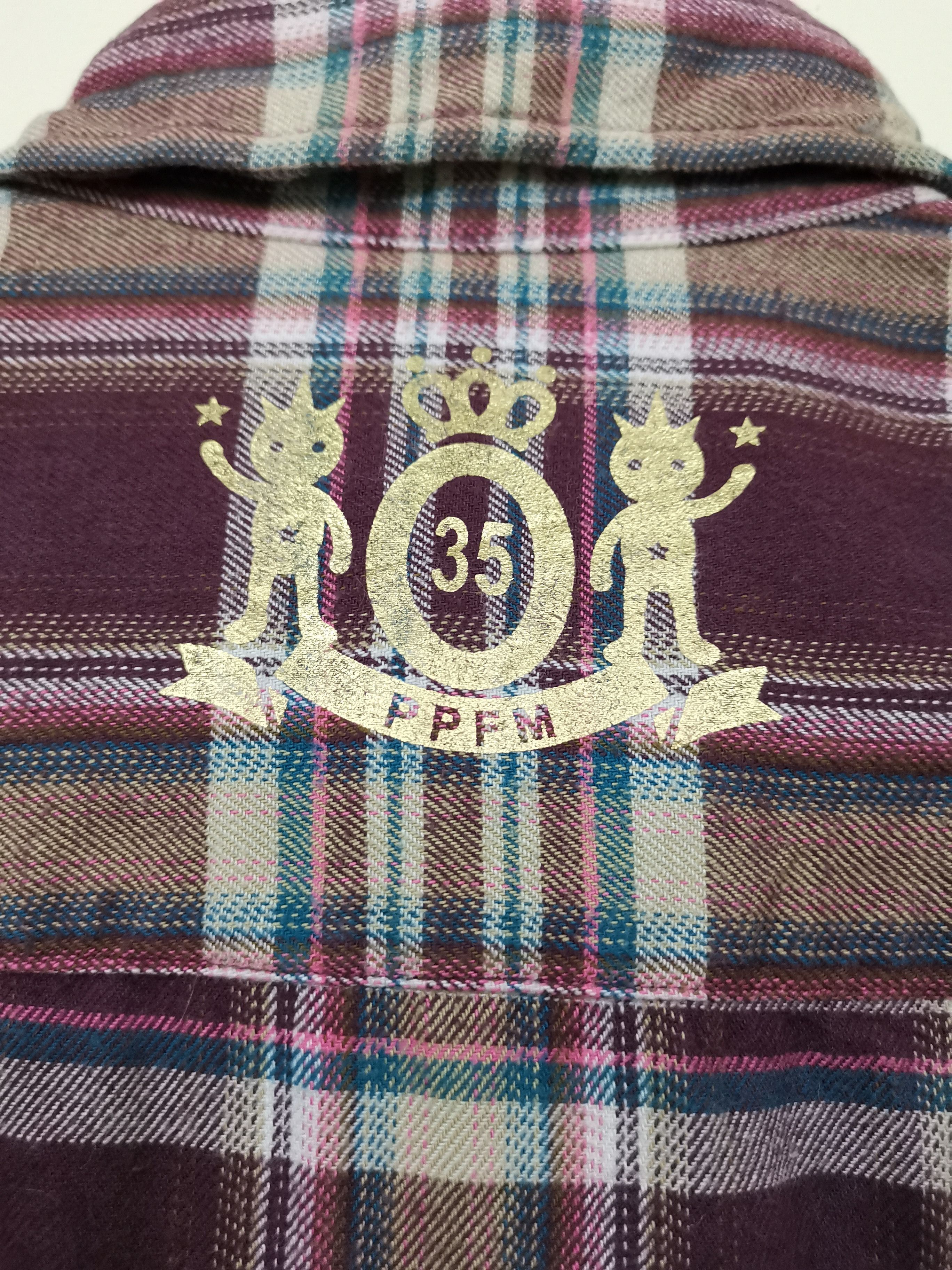 PPFM Vintage 35 Yrs Anniversary PPFM Flannel Shirt Size US L / EU 52-54 / 3 - 12 Thumbnail