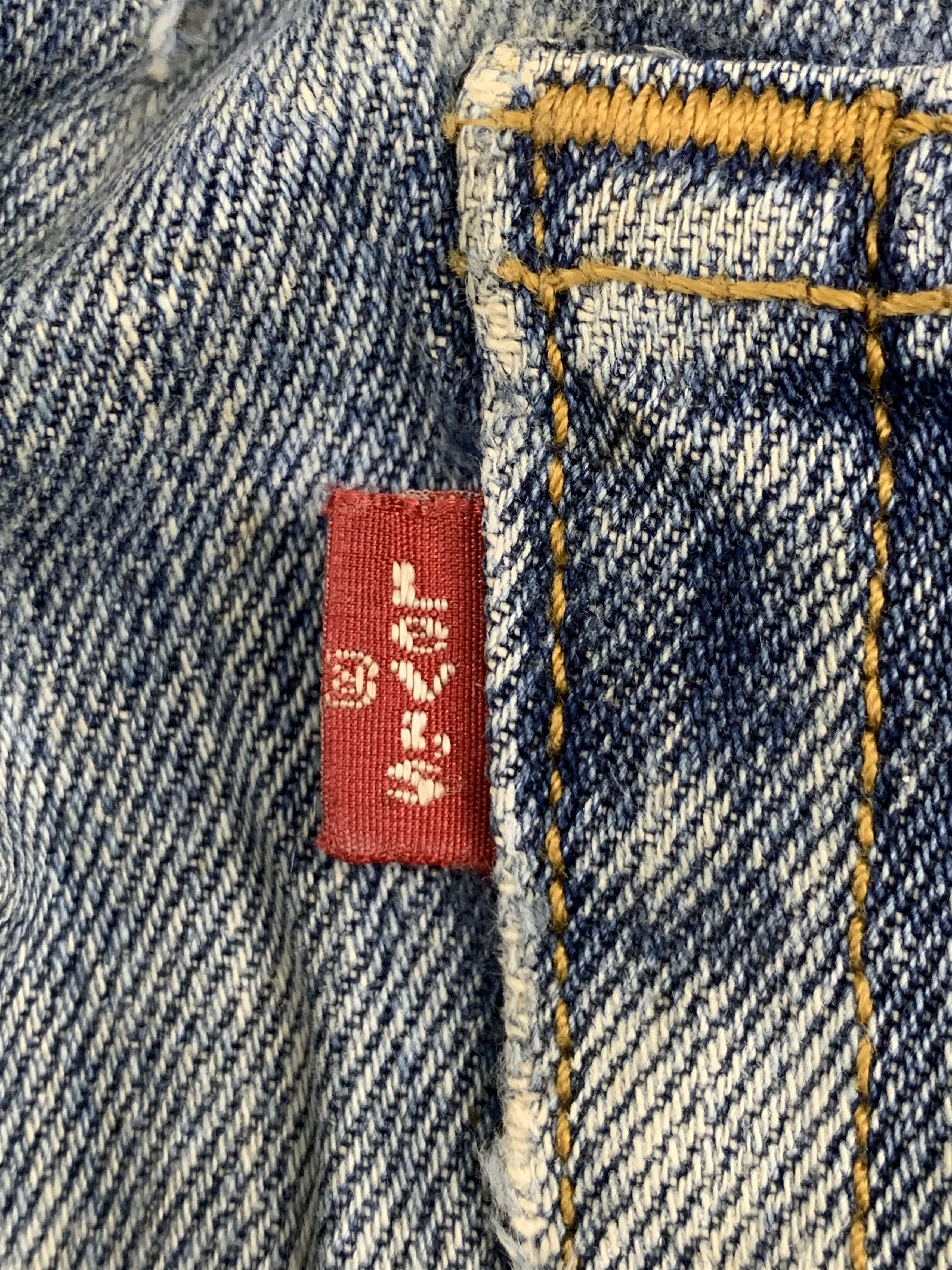 Levi's Vintage Levis 501 Light Wash Distressed Jeans DP1832 Size US 30 / EU 46 - 6 Thumbnail