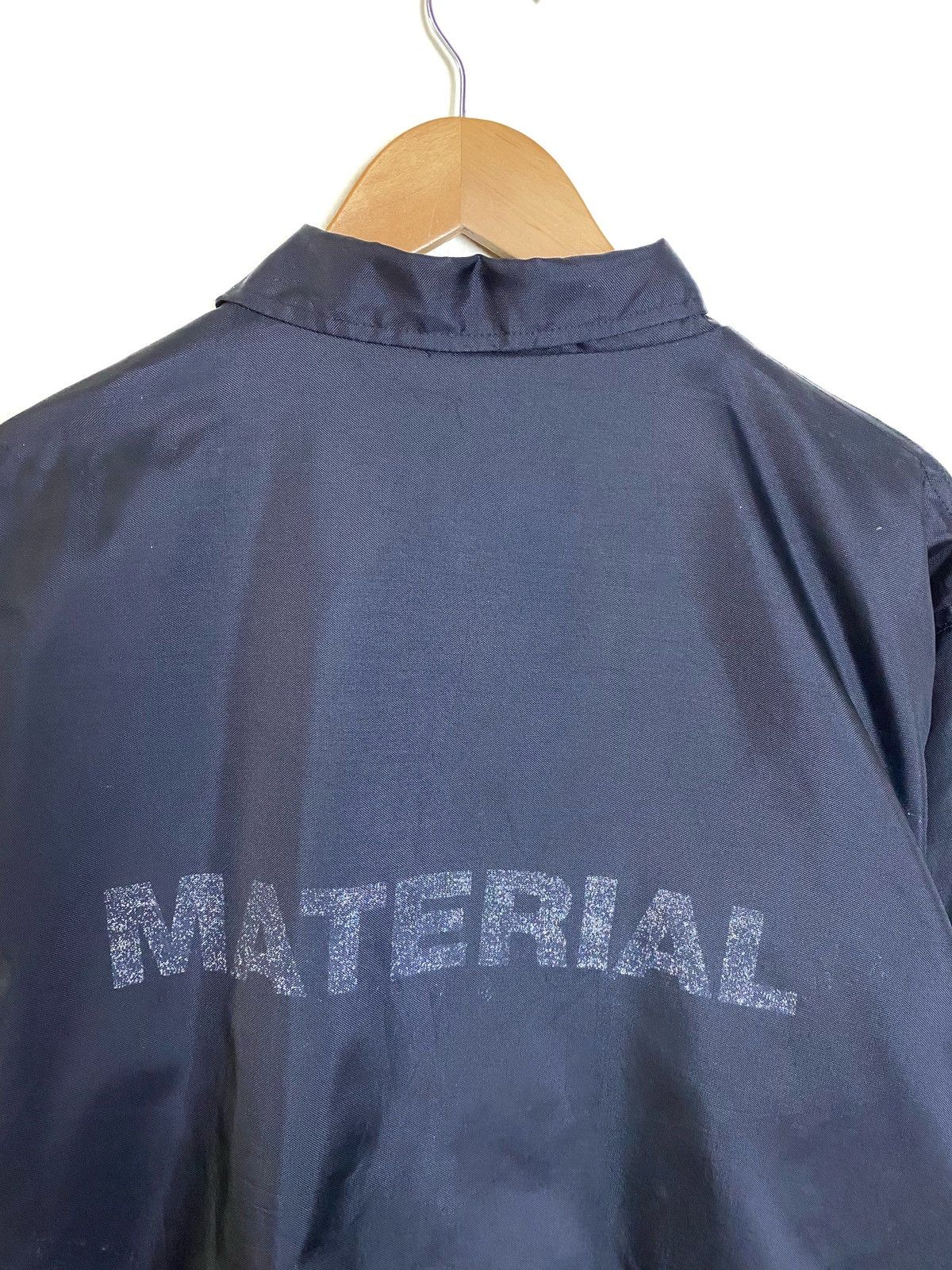 A.P.C. A.P.C Waterproof Coach Jacket MATERIAL Spell Out Size US XL / EU 56 / 4 - 6 Thumbnail