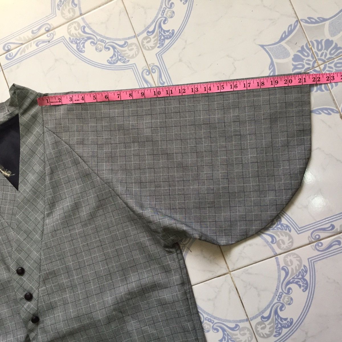 Japanese Brand Kimono Boss Blazer Style Checkered Size US L / EU 52-54 / 3 - 23 Thumbnail