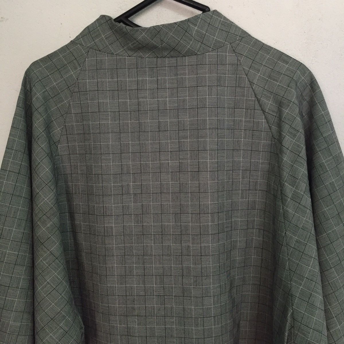 Japanese Brand Kimono Boss Blazer Style Checkered Size US L / EU 52-54 / 3 - 10 Thumbnail