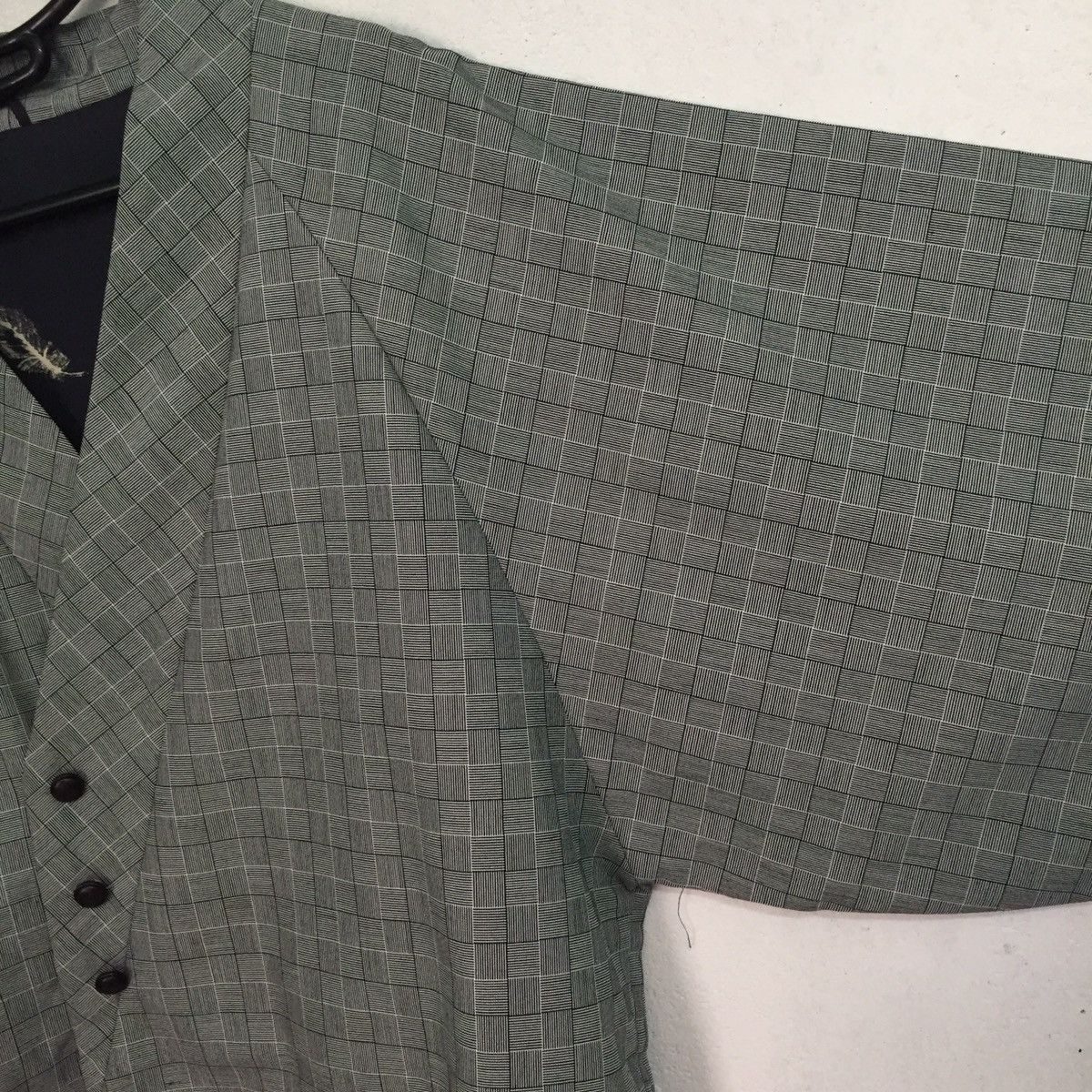 Japanese Brand Kimono Boss Blazer Style Checkered Size US L / EU 52-54 / 3 - 6 Thumbnail