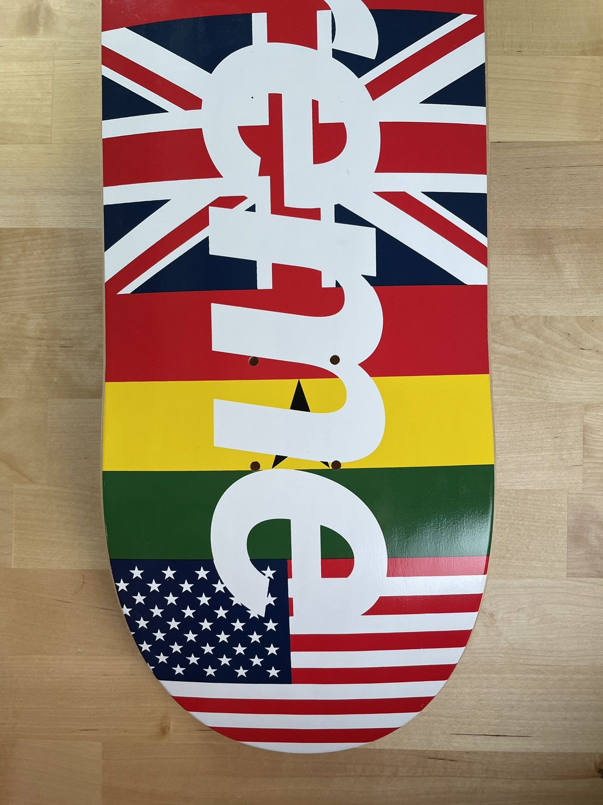 Supreme Supreme Flags Skateboard Deck Size ONE SIZE - 3 Thumbnail