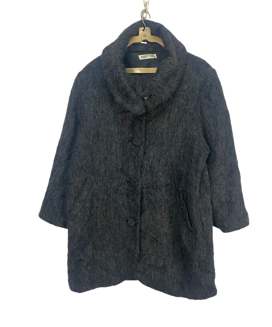 Japanese Brand × Vintage Vintage mohair button up jacket by part-two Size M / US 6-8 / IT 42-44 - 1 Thumbnail