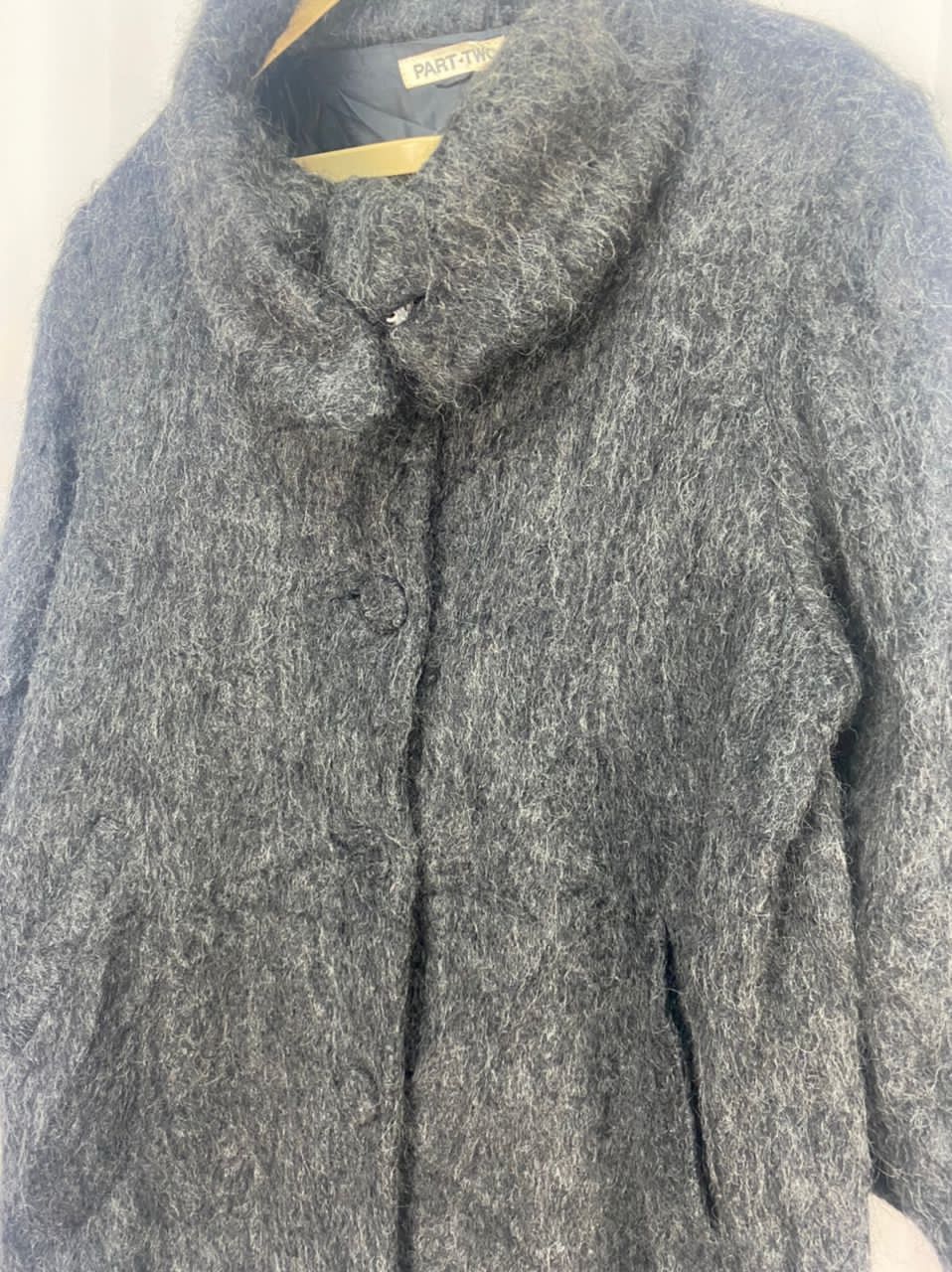 Japanese Brand × Vintage Vintage mohair button up jacket by part-two Size M / US 6-8 / IT 42-44 - 6 Thumbnail