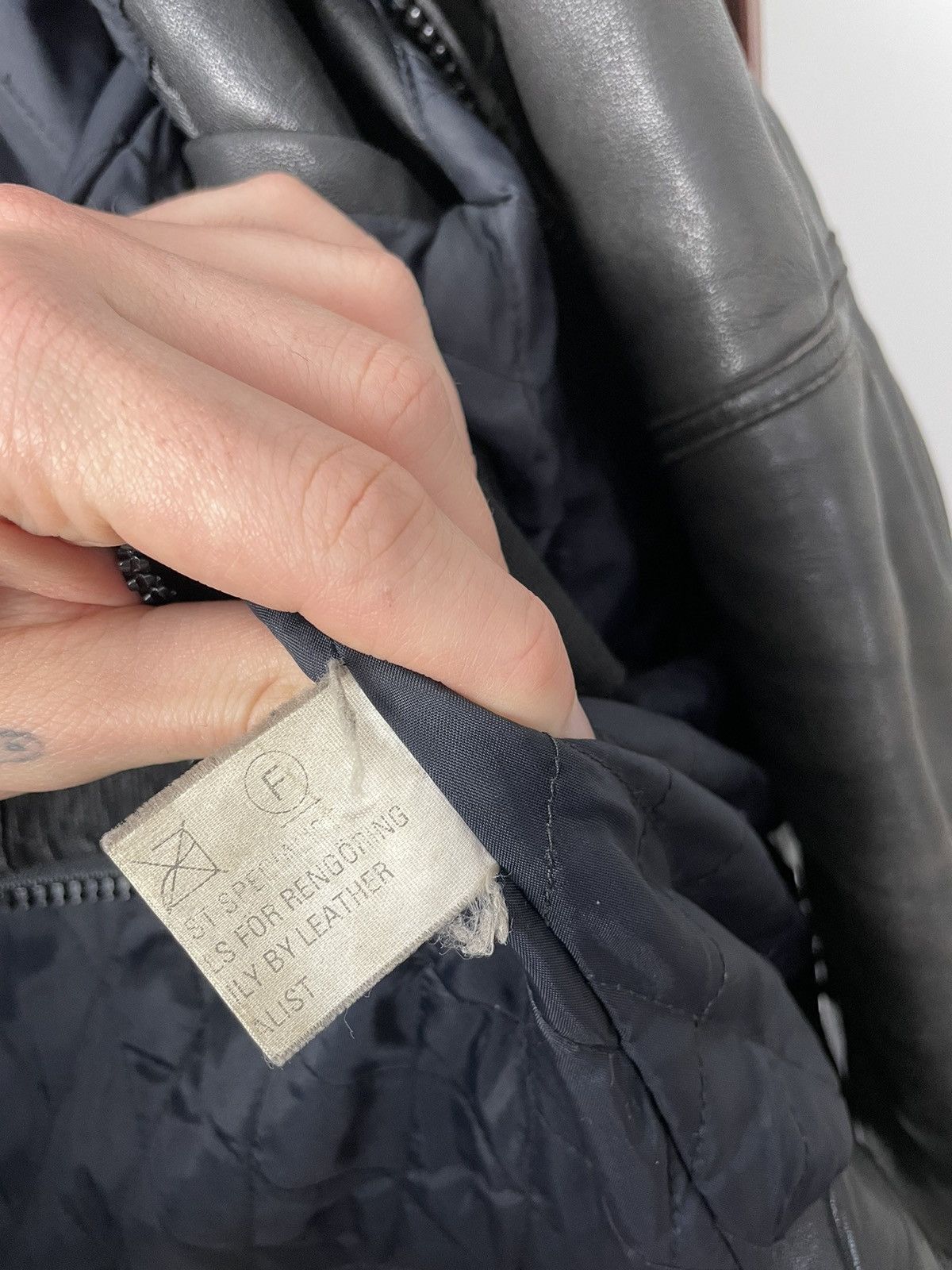 Vintage Distressed High Quality Genuine Leather Jacket Racing Y2k Size US L / EU 52-54 / 3 - 5 Thumbnail
