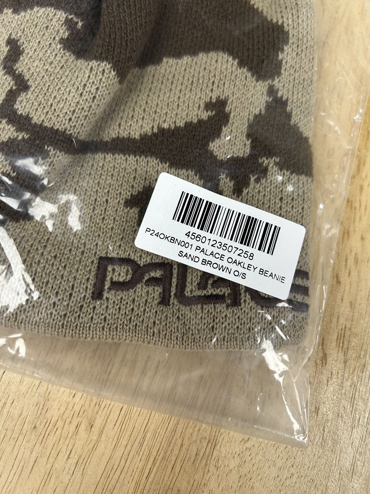 Oakley × Palace Oakley x Palace Beanie Sand/Brown | Grailed