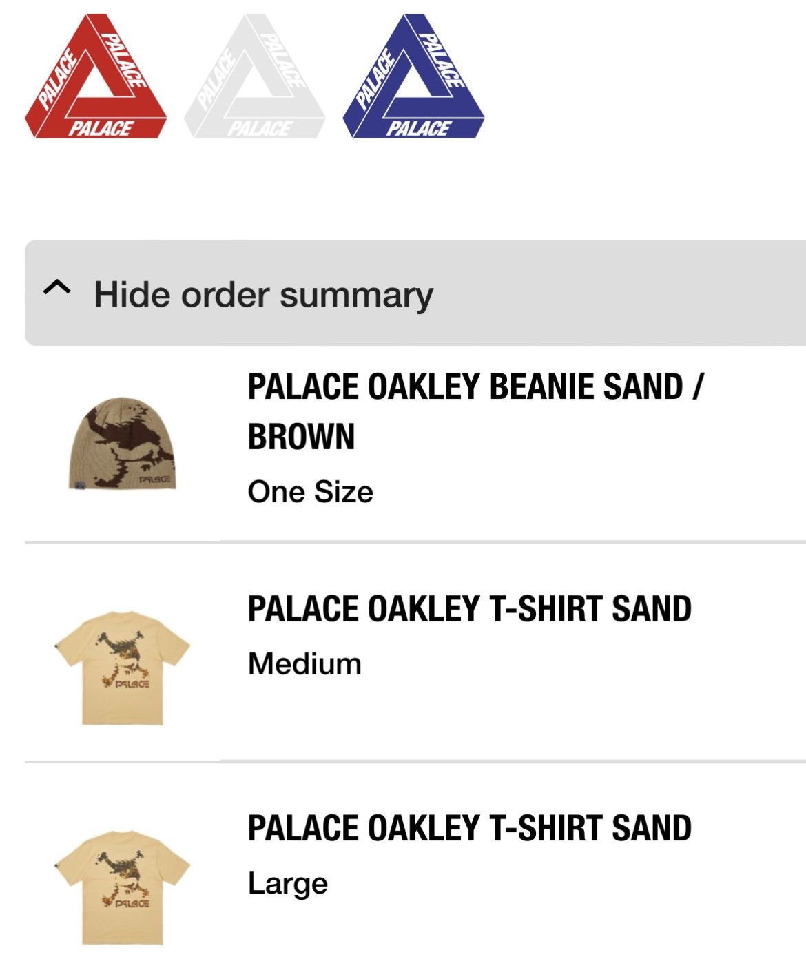 Oakley × Palace Oakley x Palace Beanie Sand/Brown | Grailed